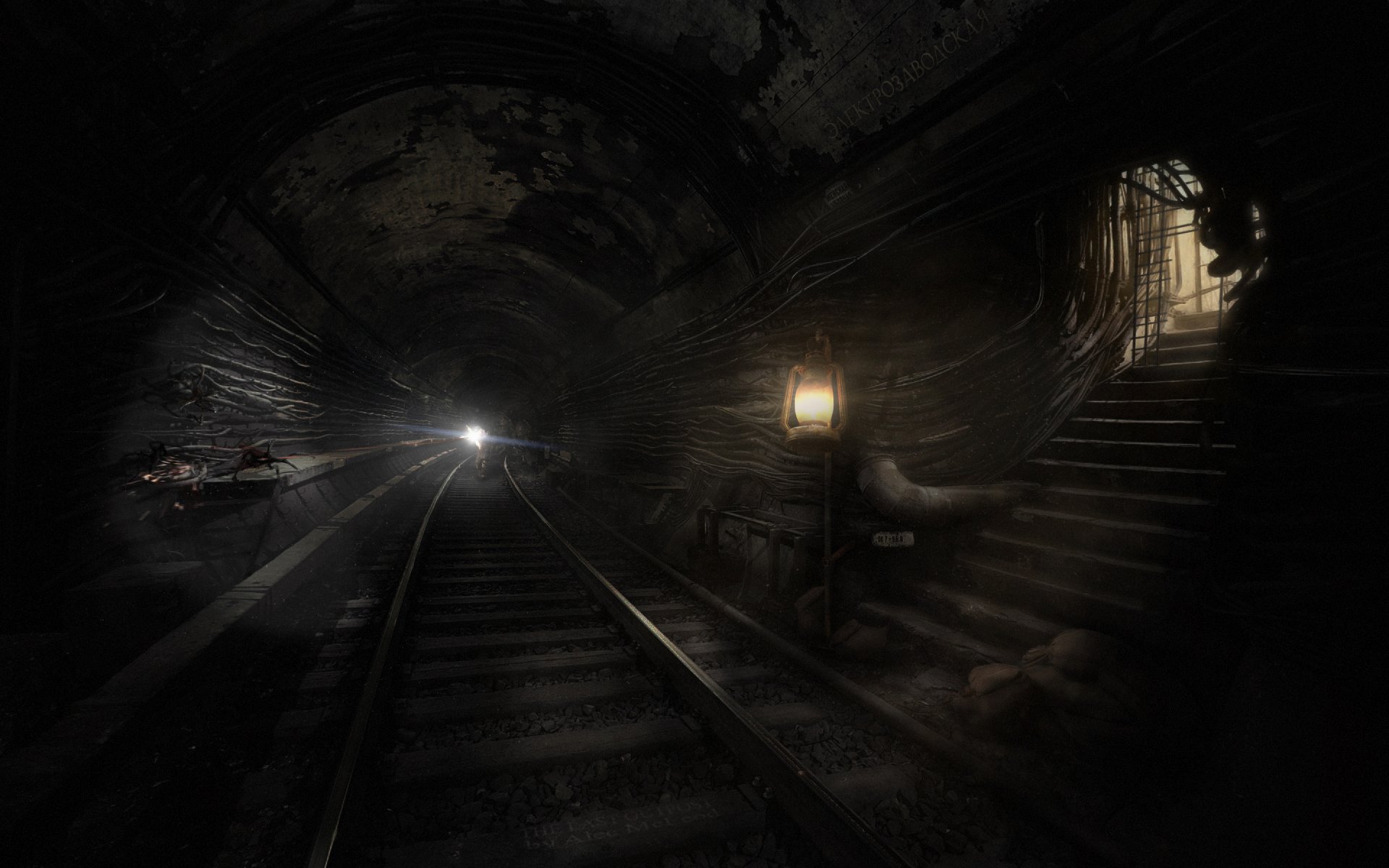 metro last light oscuridad monstruos metro