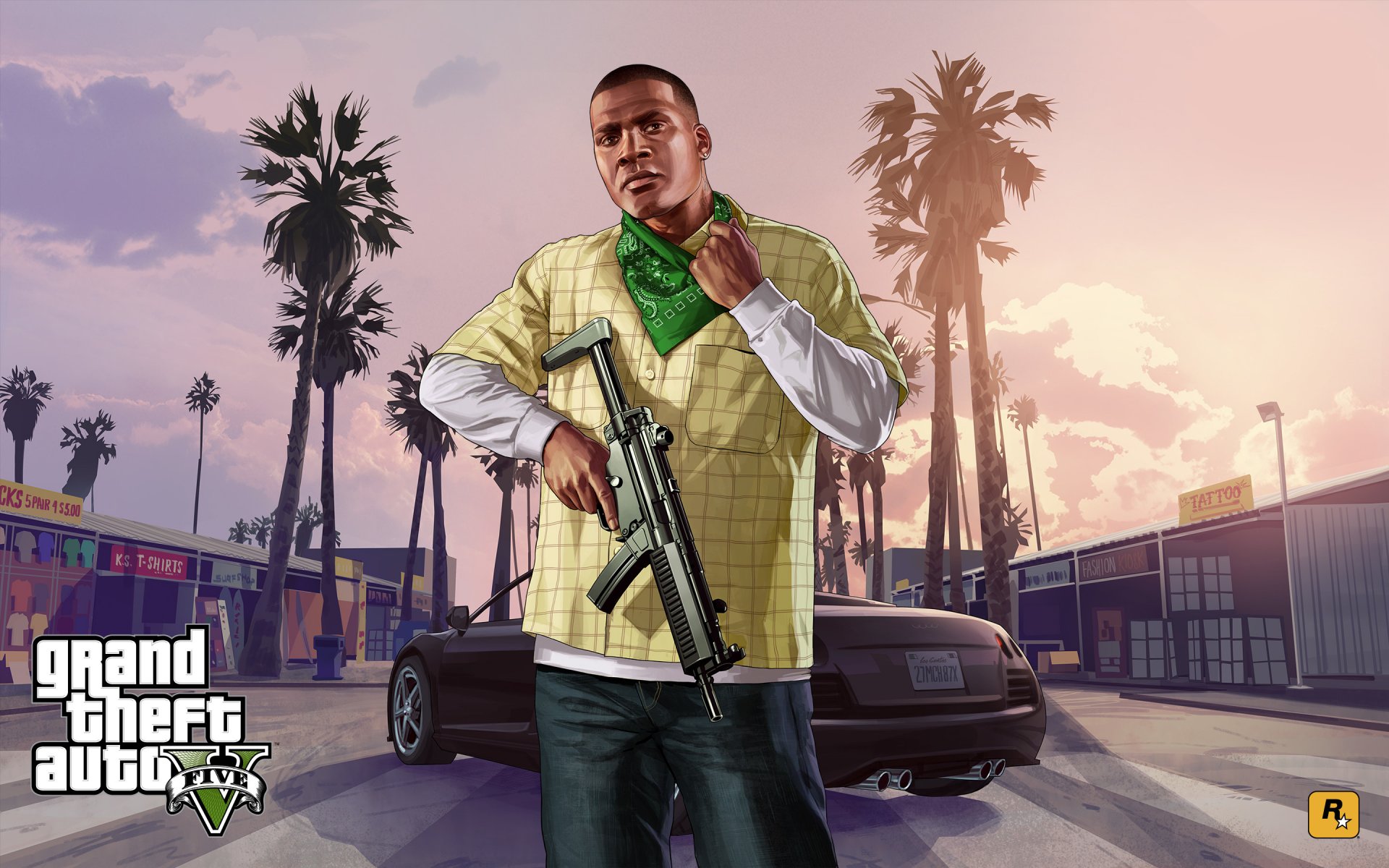 grand theft auto v franklin clinton machine weapon