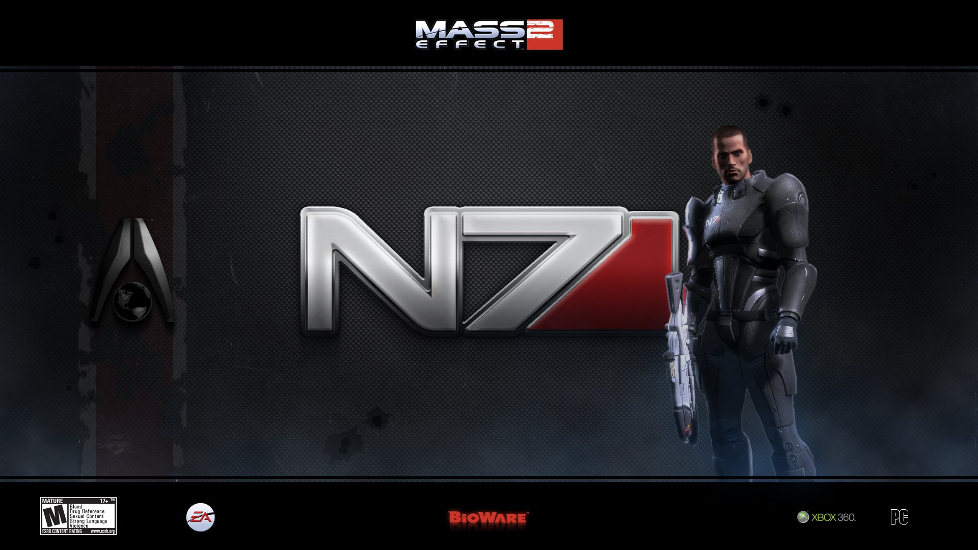 mass effect commander shepard n7 union mass captain alliance weapon