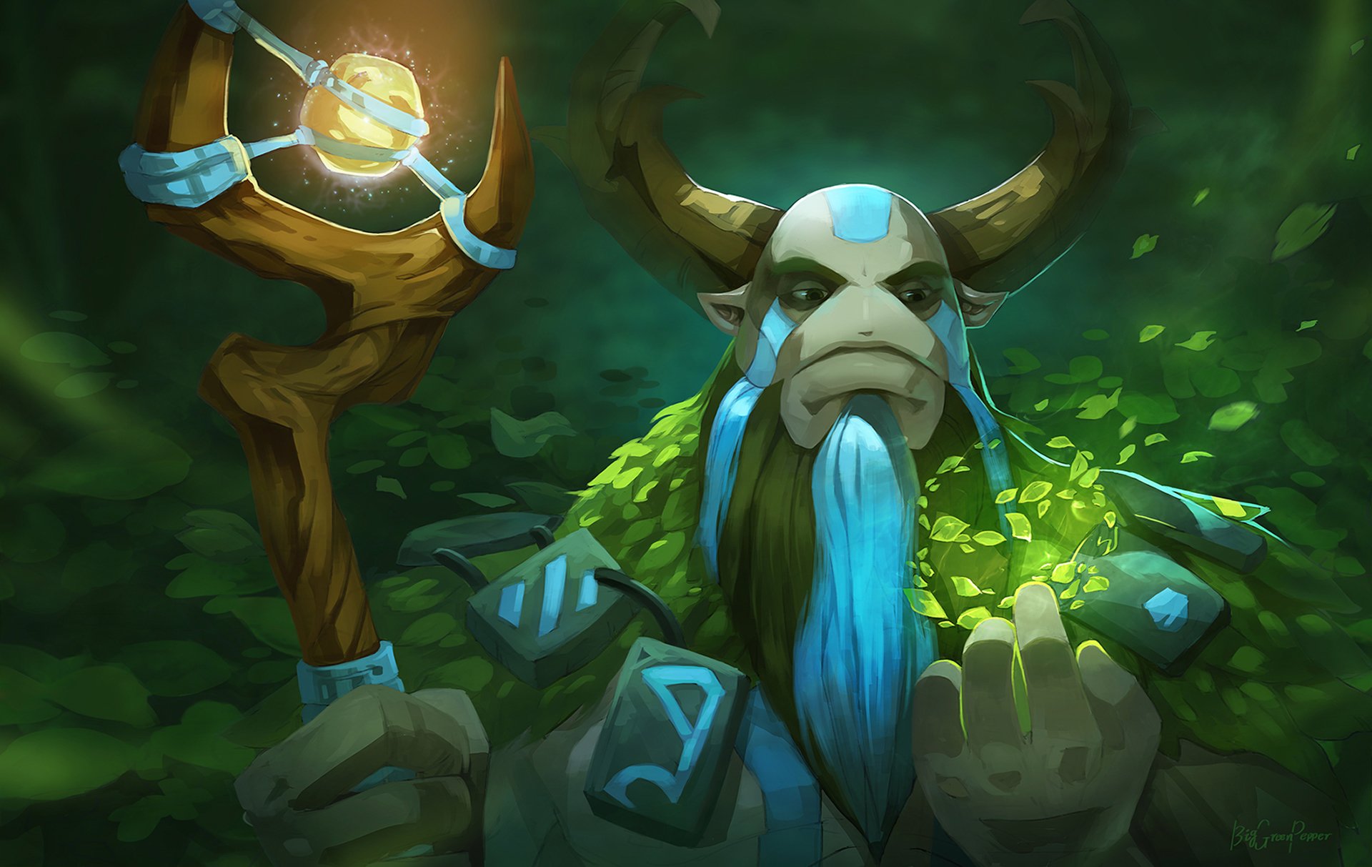 prophet der natur dota 2 magie biggreenpepper