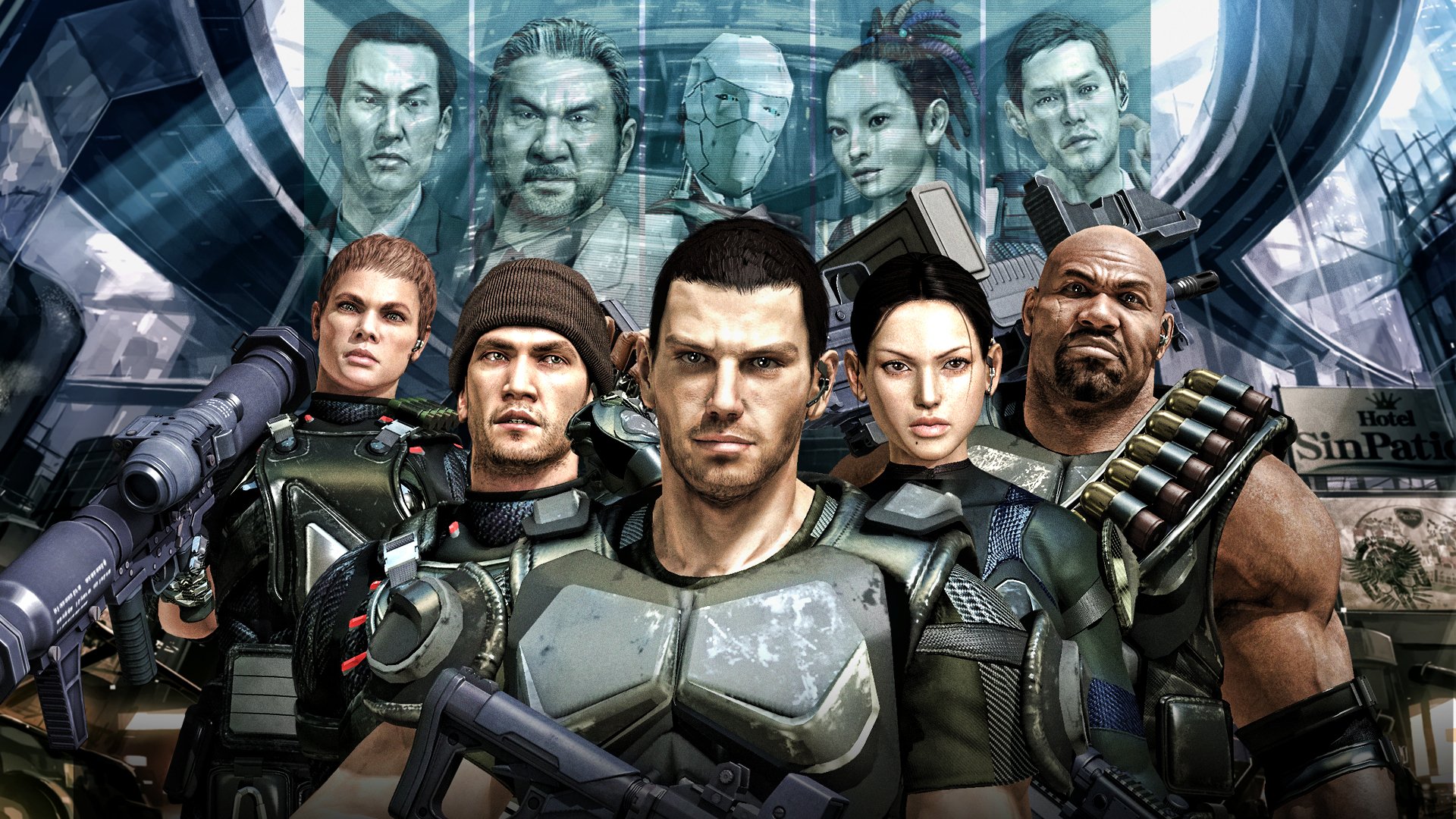 binary domain videogiochi sega personaggi