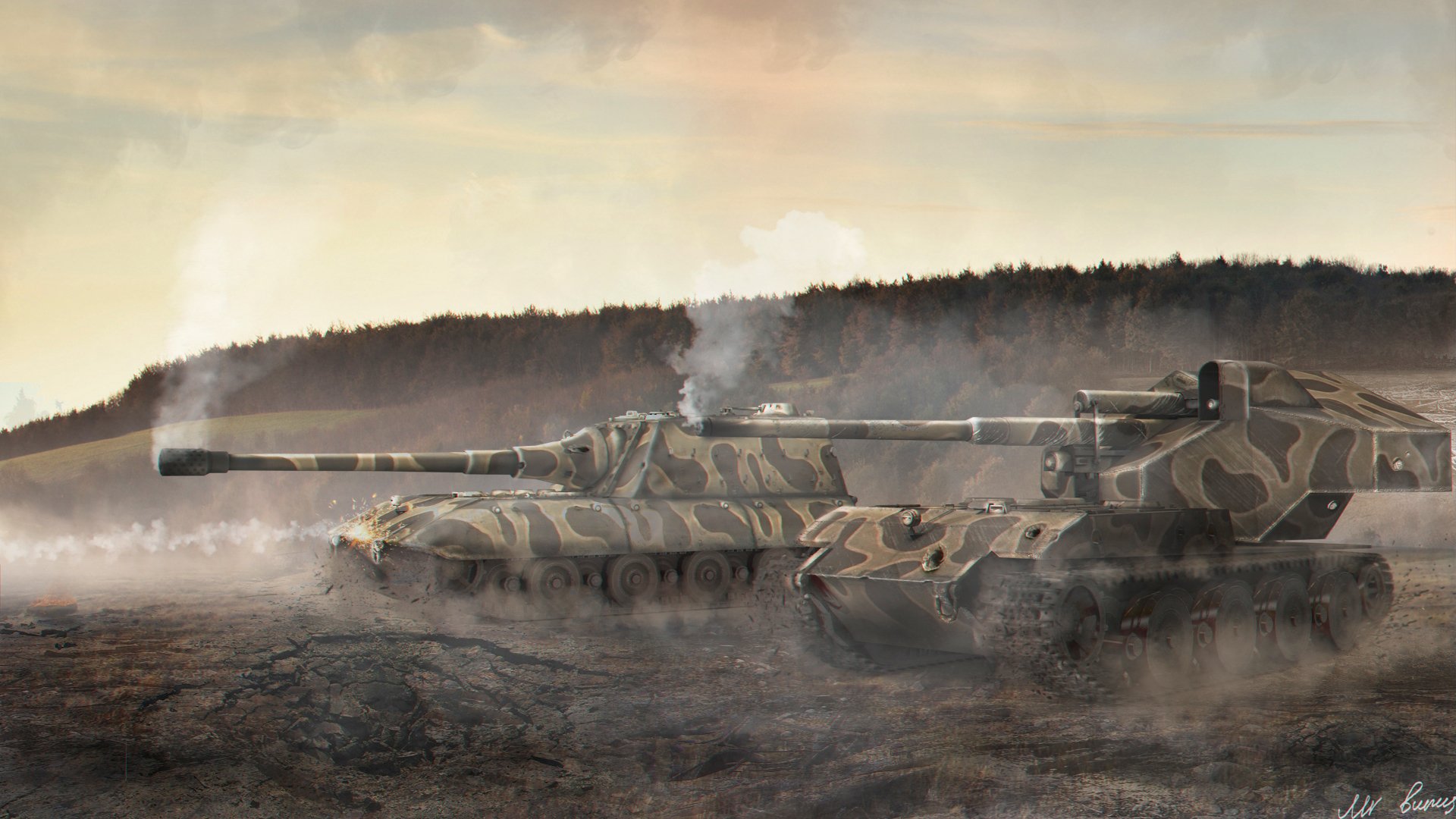 wot world of tanks wargaming.net bigworld czołgi zbiornik pojemności niemcy jagdpanzer e 100 waffenträger auf e 100