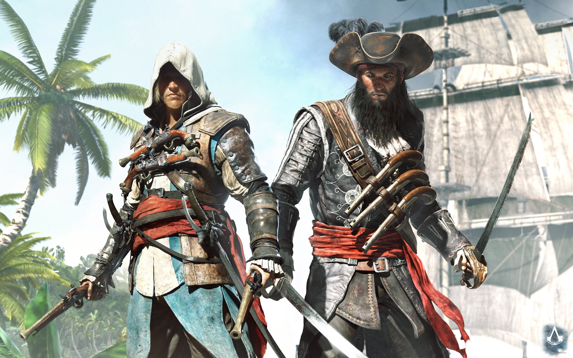 assassin creed iv: czarna flaga zabójca pirat edward kenway czarnobrody czarna flaga edward teach kapitan