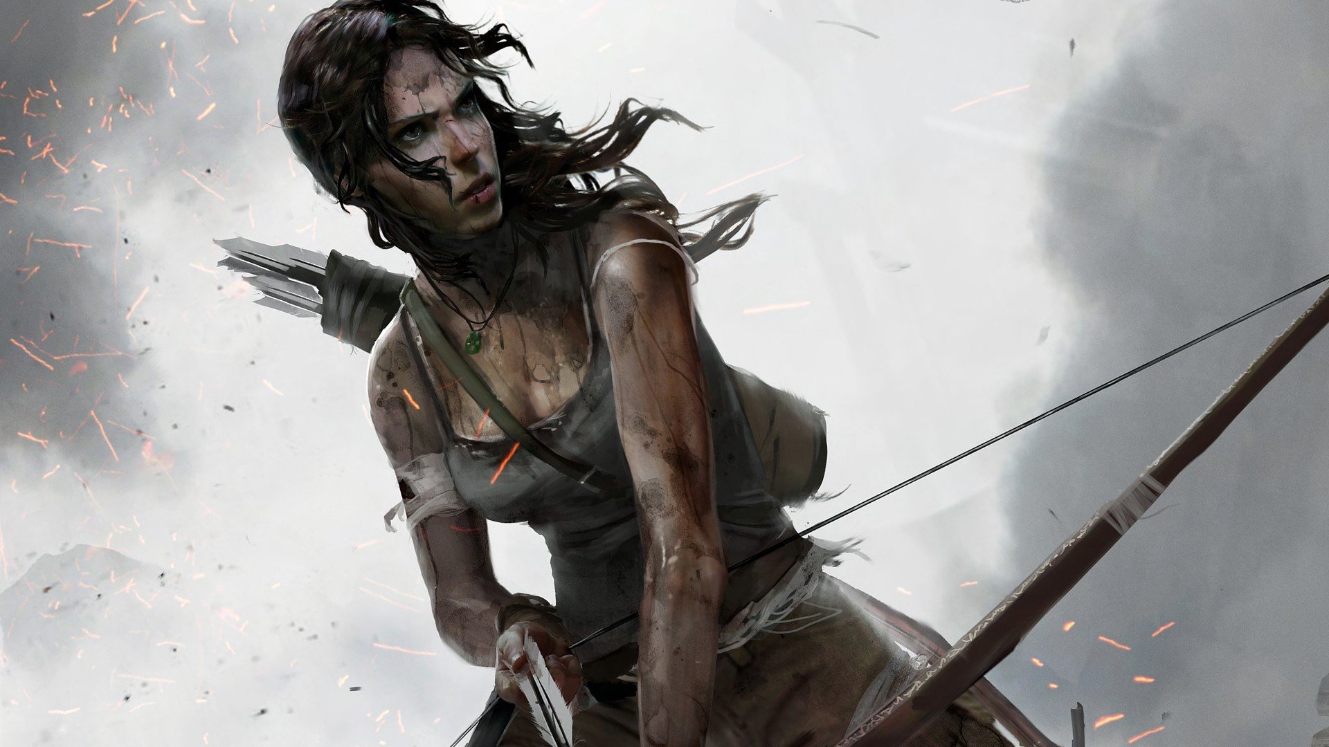 tomb raider : full edition Lara Croft girl arrow bow tomb raider full edition