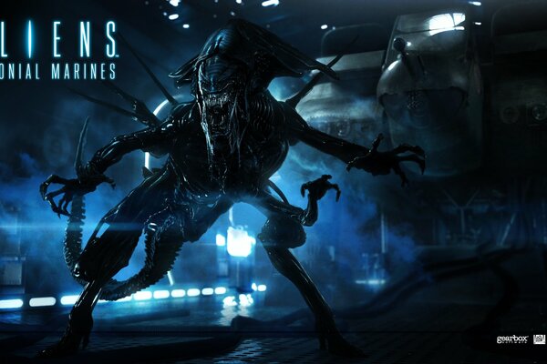 Alien dal gioco aliens colonial marines