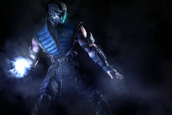 Der epische Look von Sab ziro von mortal kombat