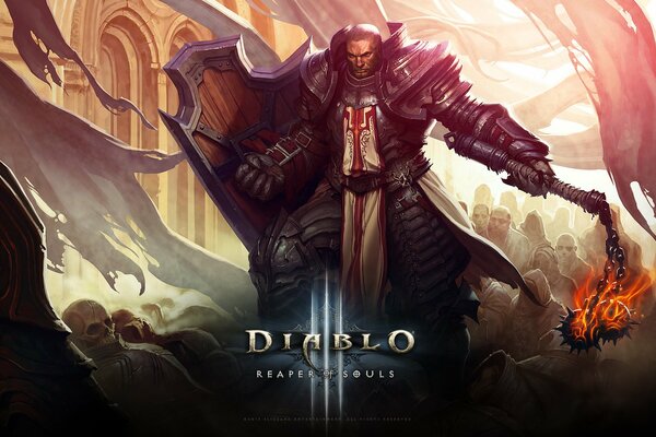 Días de Ducha ángel de la muerte cruzado de diablo 3