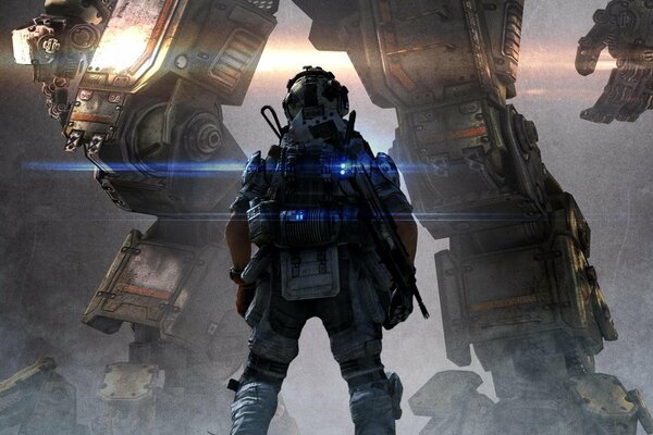 Titanfall-lights of titan electronic arts