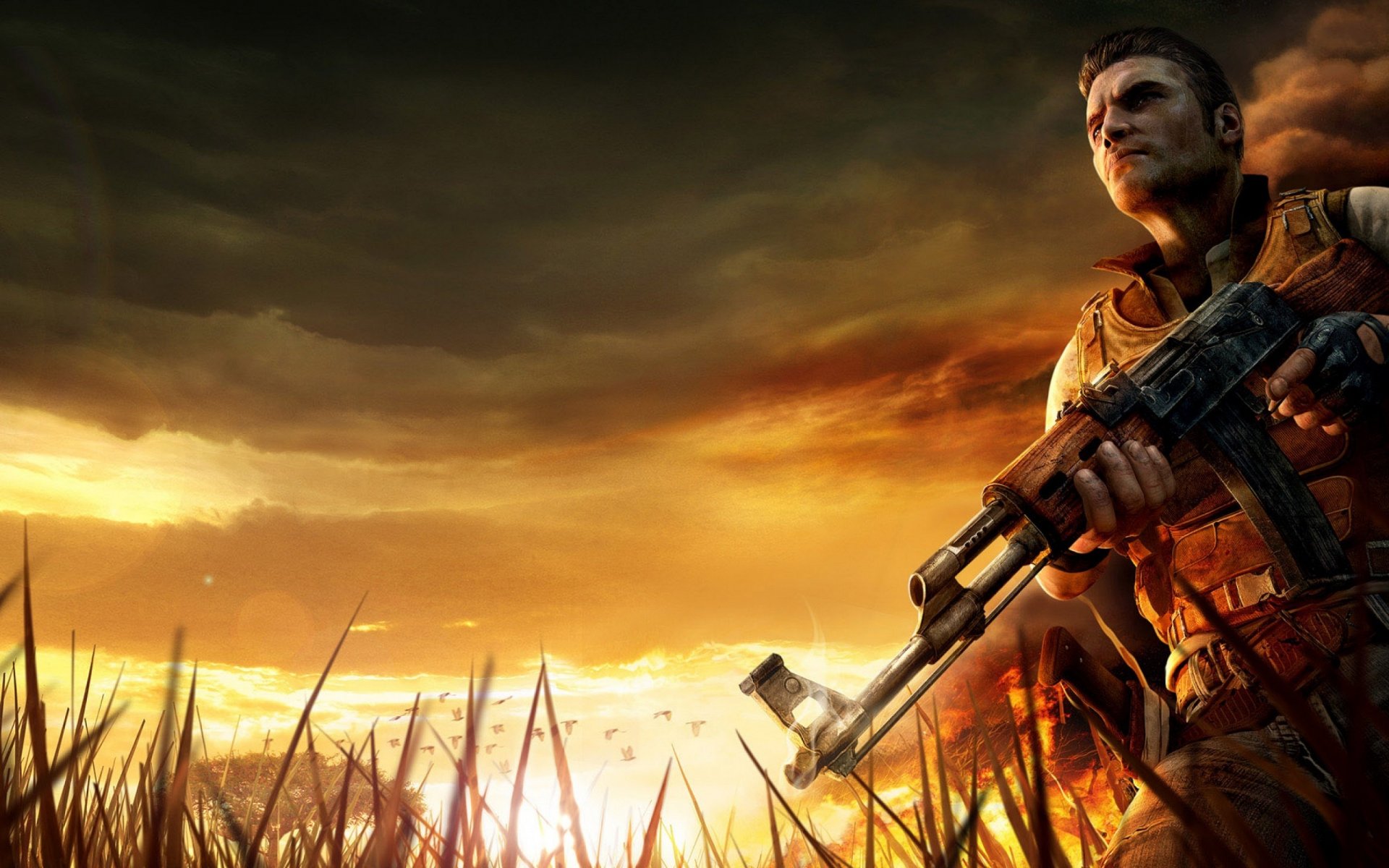 far cry 2 maschinengewehr kalaschnikow afrika far edge 2 spiel