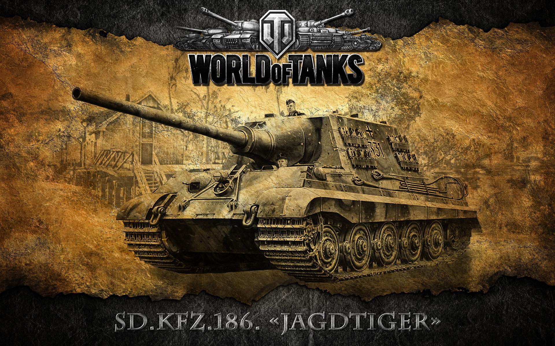 welt der panzer wot jagdtiger jagdtiger deutsch fr-sau panzerjäger