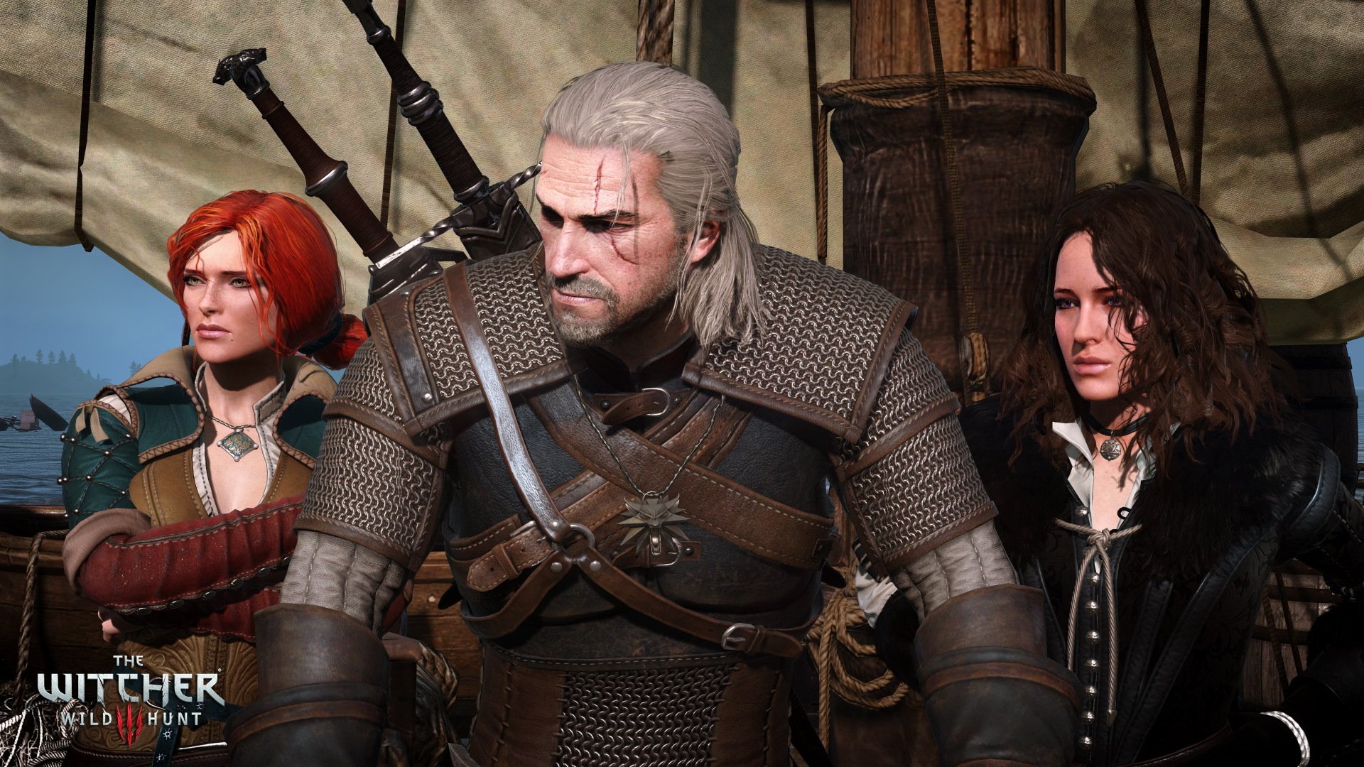 the witcher 3: caza salvaje geralt yennefer triss merigold geralt de rivia