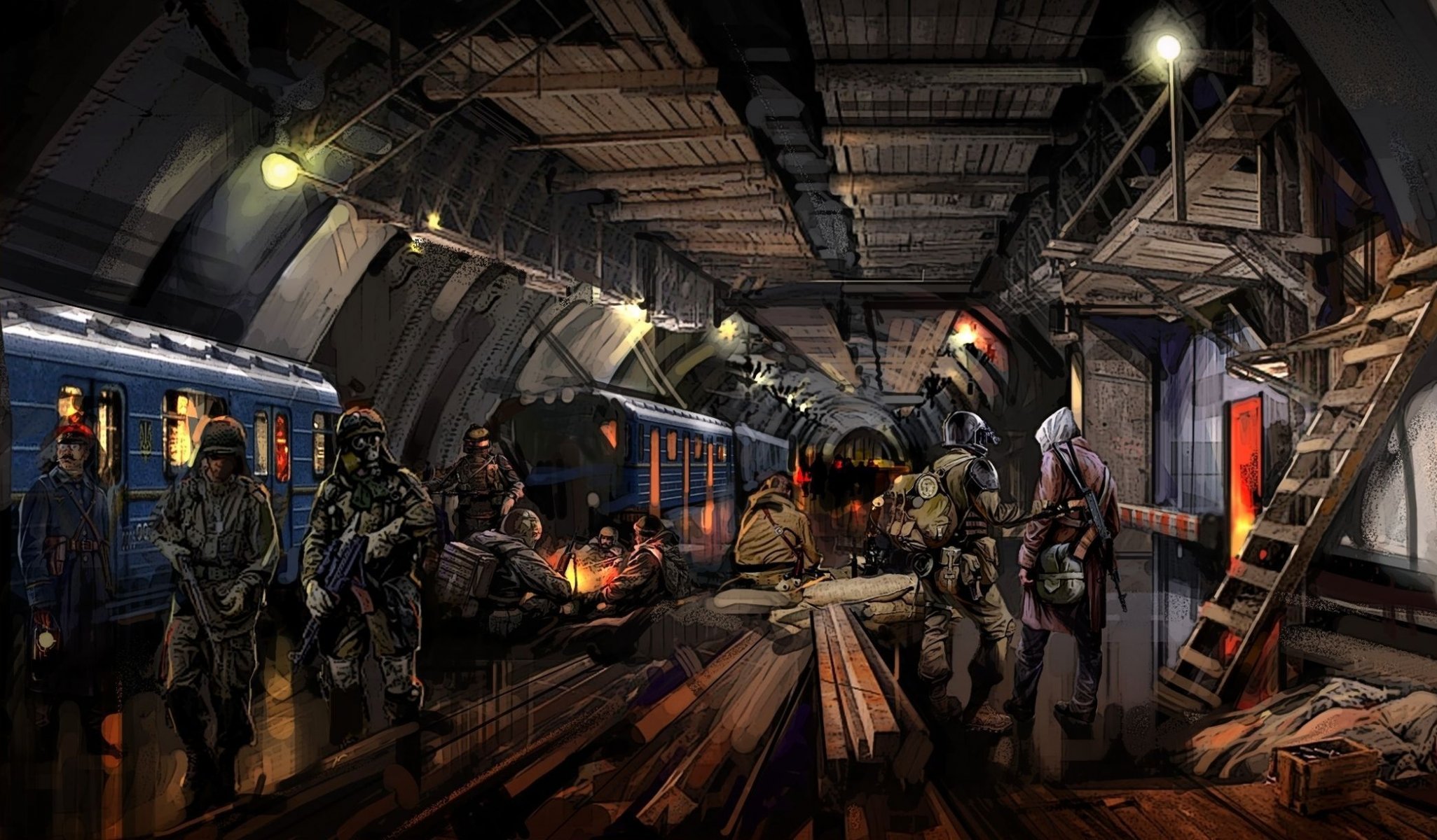 metro 2034 art people