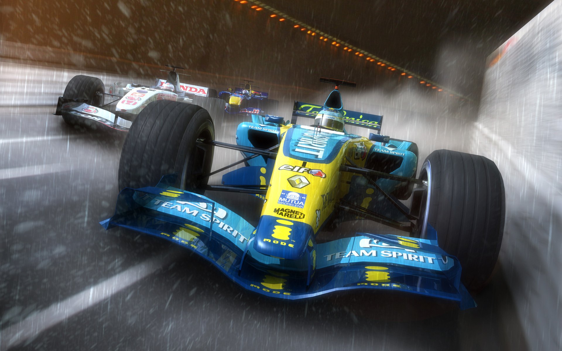 formule un championnat édition vitesse voitures voiture de course pluie