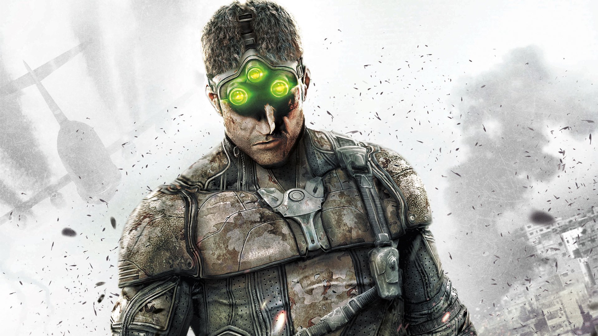 тома клэнси splinter cell : blacklist разделённые ячейки: черный список том клэнси сэм фишер сэмуэль лео фишер сэмюэл л. фишер агент очки ночного видения экипировка ubisoft toronto