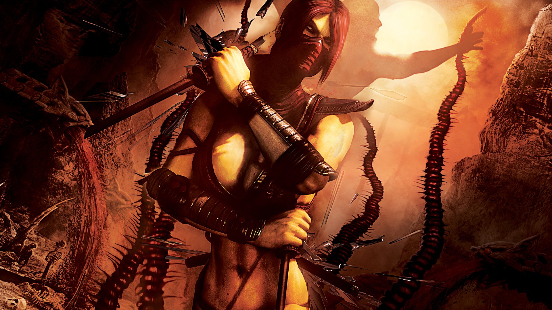 mortal kombat 9 scarlet komplete edition art mortal kombat