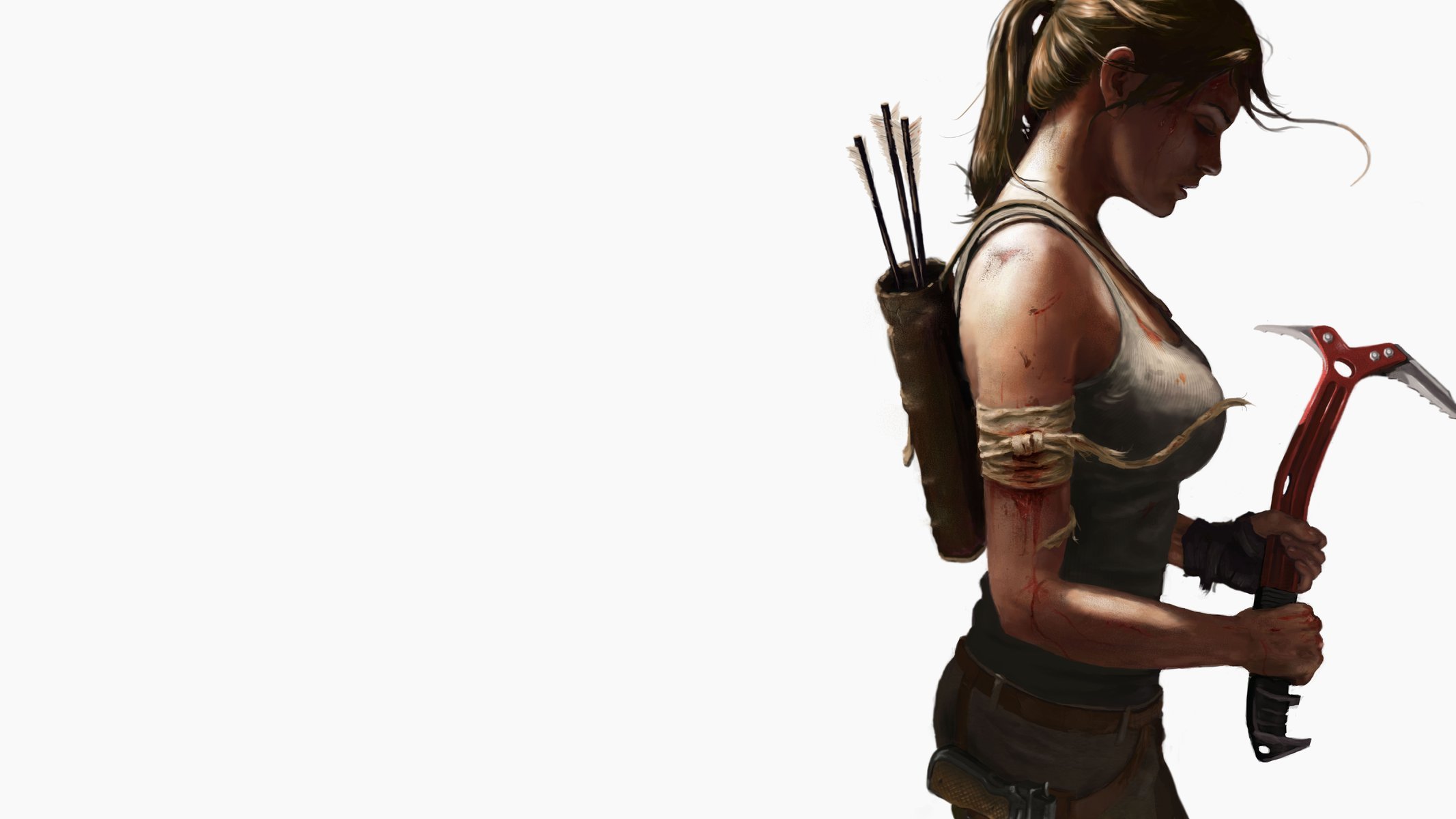 tomb raider peak climbing archery