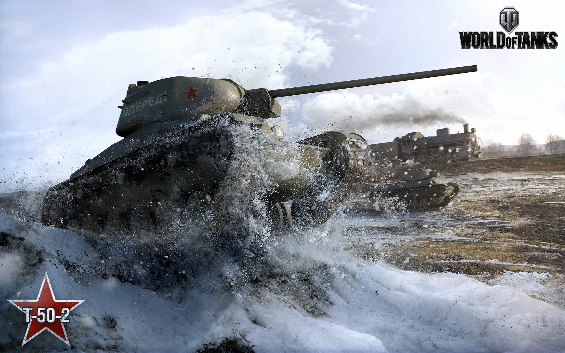 wot le monde des chars wargaming.net réservoirs réservoir urss lt t-50-2 neige