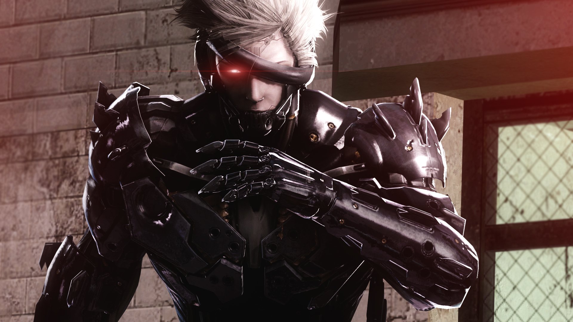 metal gear rising vengeance ryden jack l éventreur katana cyborg ninja fan art