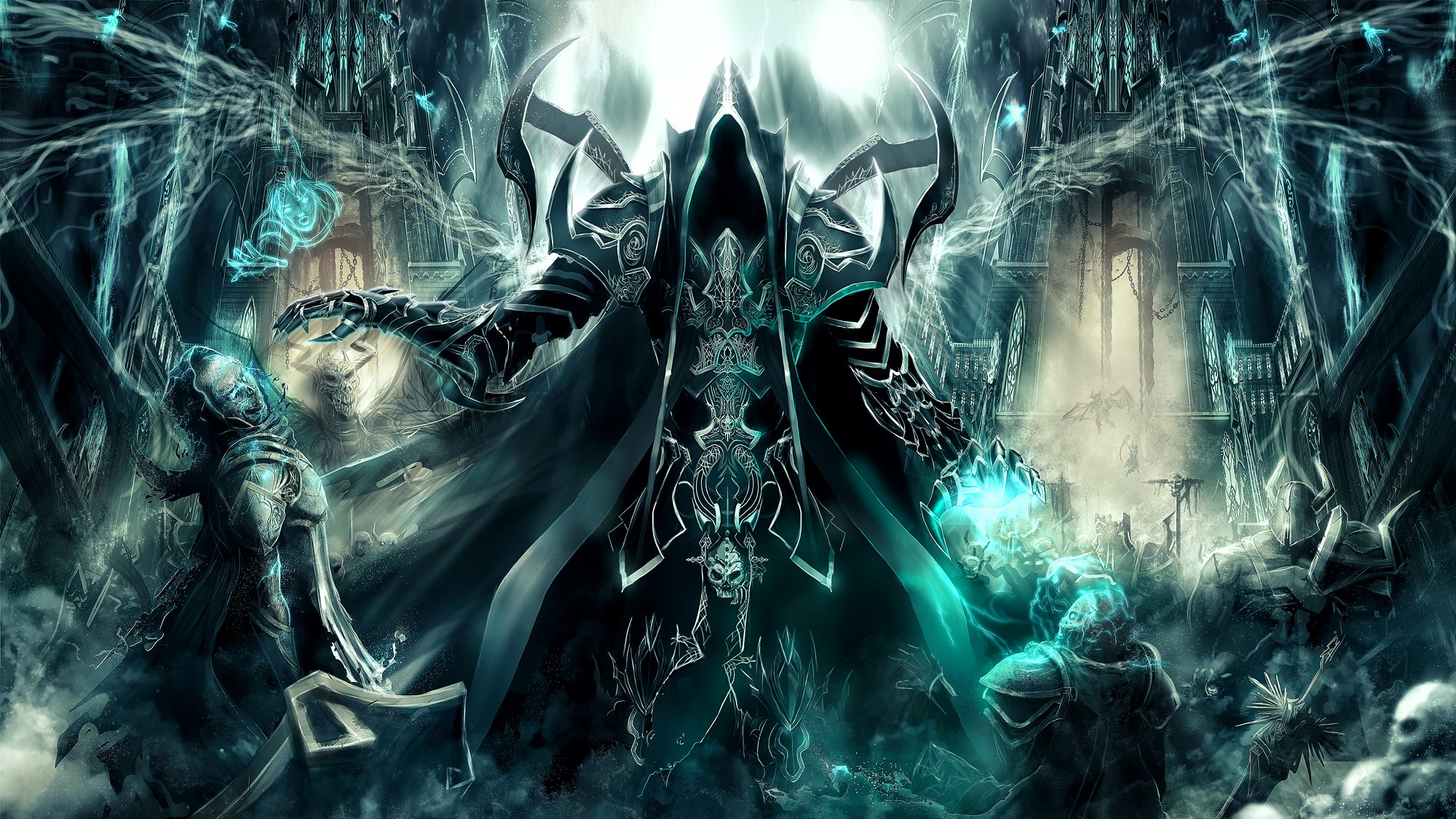 art diablo iii soul reaper malthael potwory nieumarli dusze