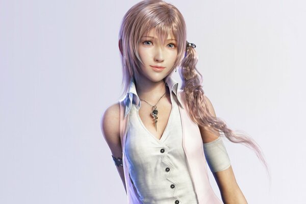 Chica en farron Lightning style