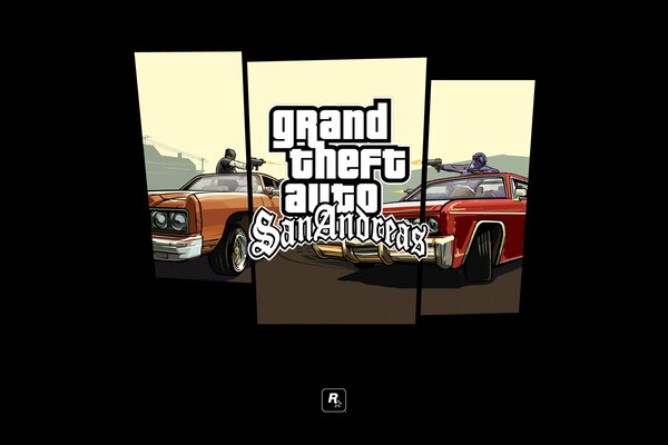 Écran de démarrage gta san andreas