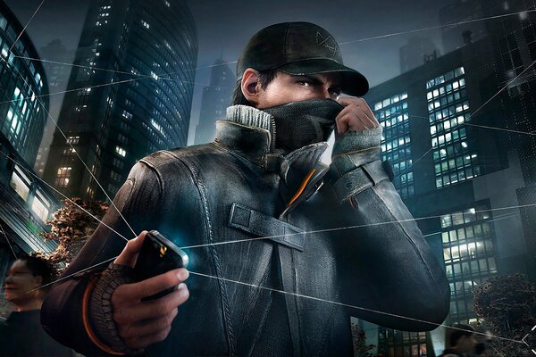 Aiden Pierce from the game Watch_Dogs