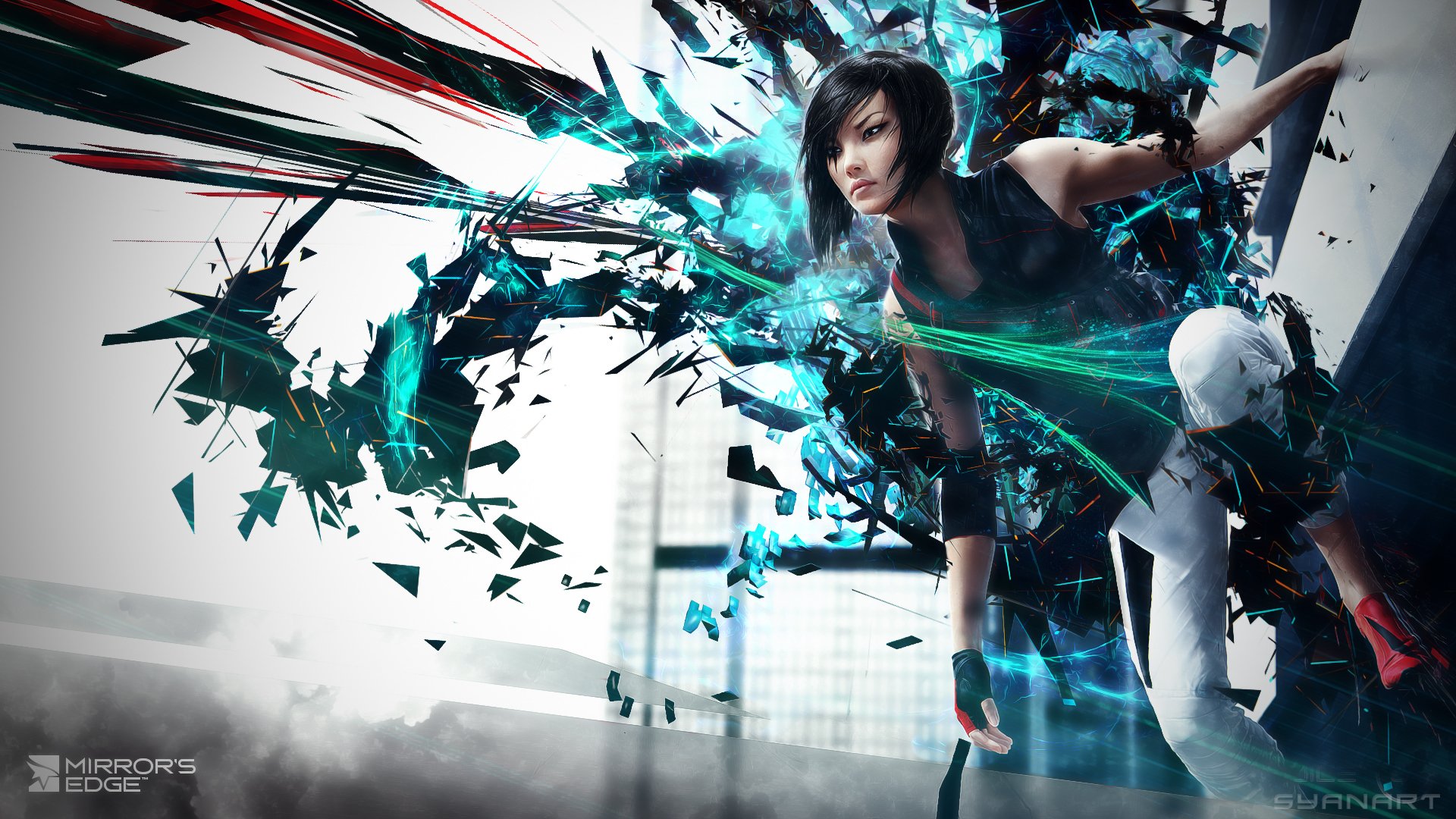 mirrors edge 2 vera connors chica mirrors edge 2 vera abstracto connors electronic arts ea dados videojuegos fondo