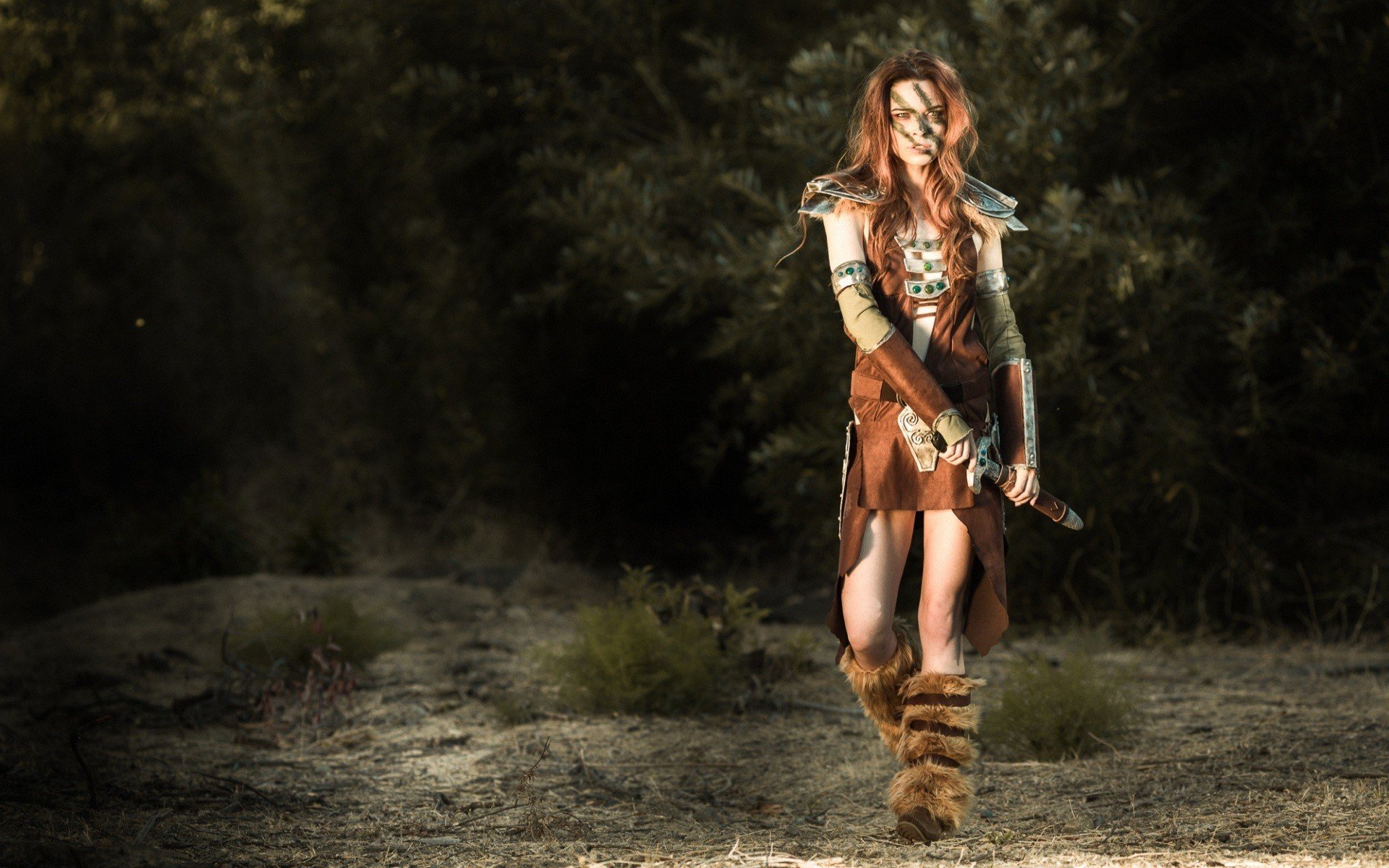 the elder scrolls v skyrim the elder scrolls femmes cosplay eila chasseuse