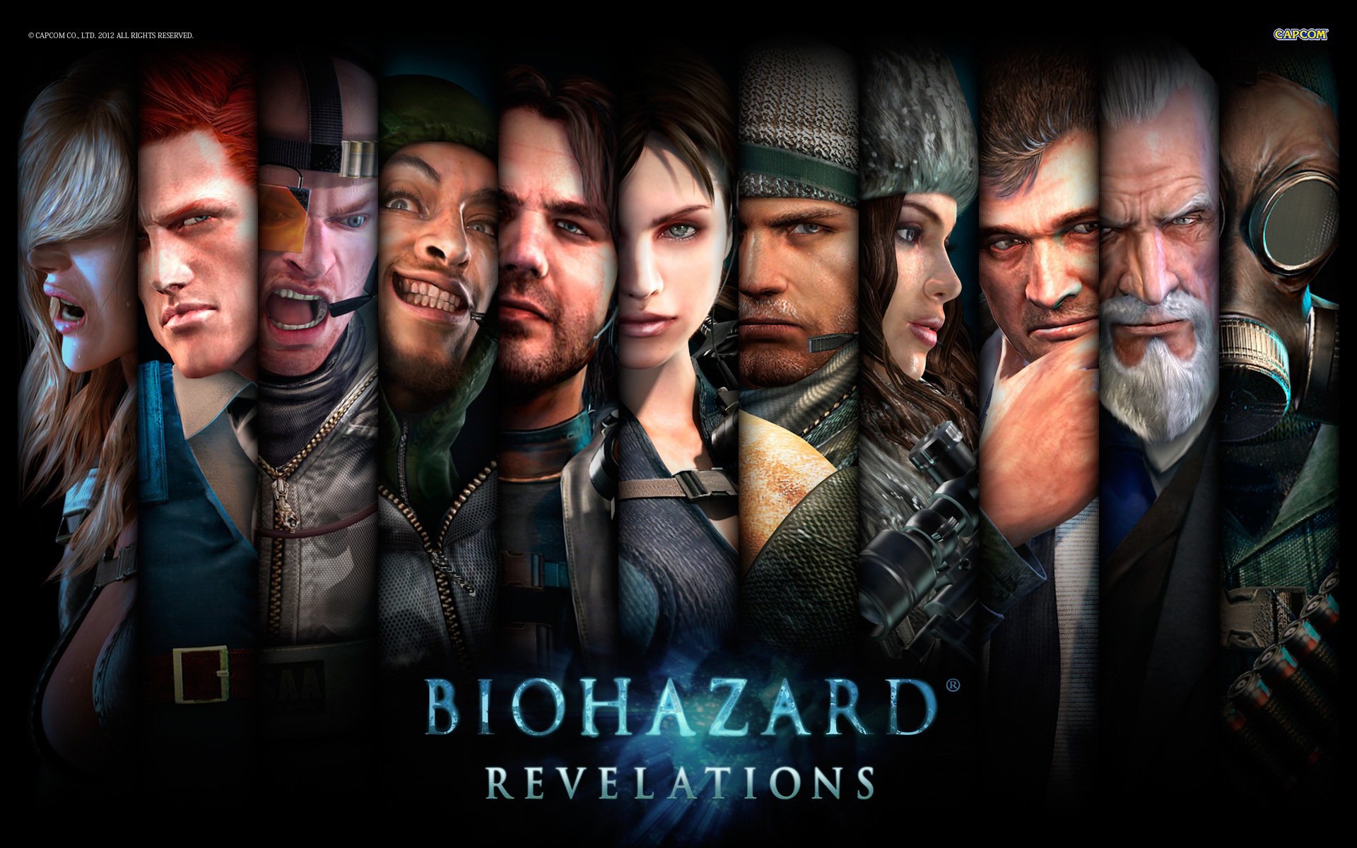 resident evil: revelaciones personajes resident evil: revelaciones jill valentine parker luciani jessica sherawat chris redfield keith lumley quint cetcham clive r. o brien raymond wester morgan lansdale jack norman rachel residente e