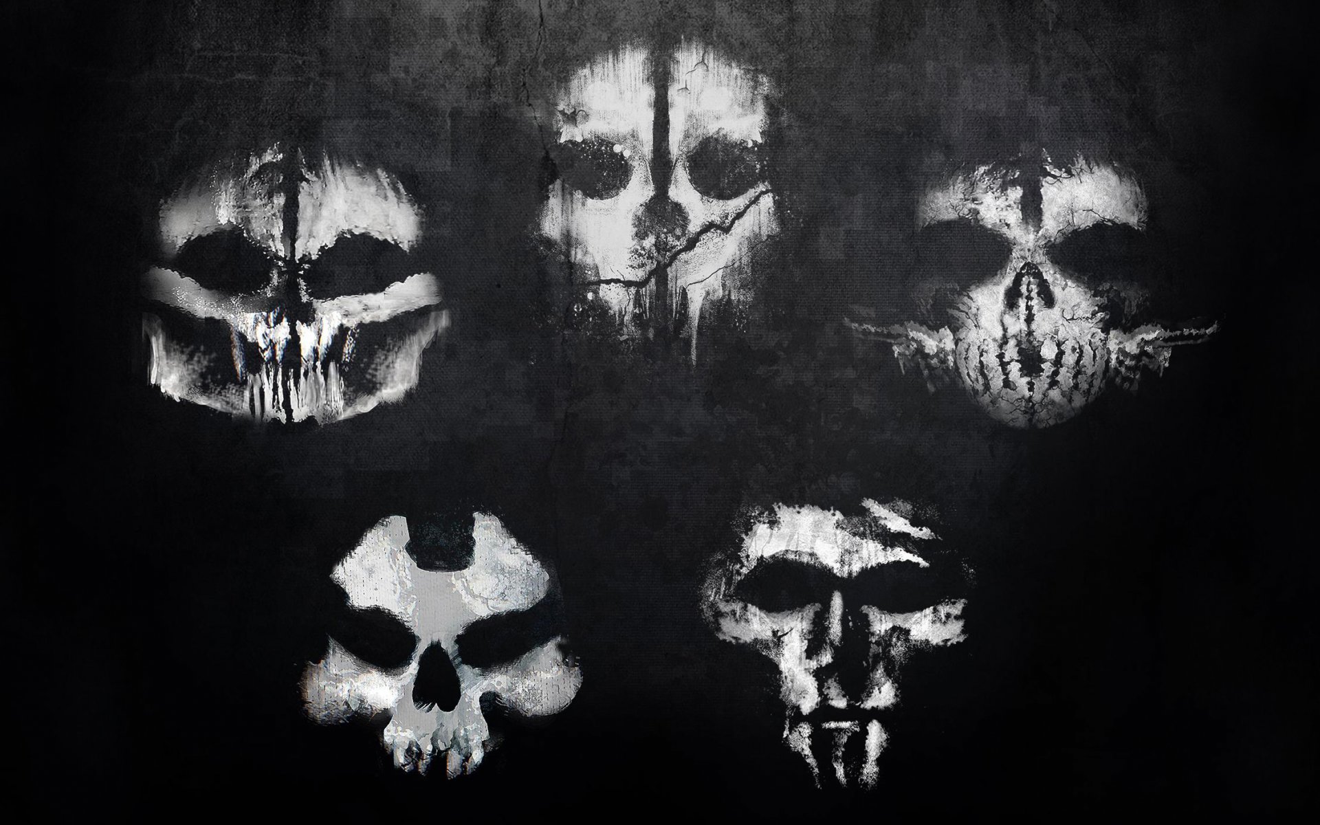 Call of Duty: Ghosts Call of Duty: Ghosts Logan Walker Logan Walker David Walker Hash Keegan Ross Alex Johnson Ajax Thomas Merrick masks drawings team squad Raven software Neversoft treyarch infinite