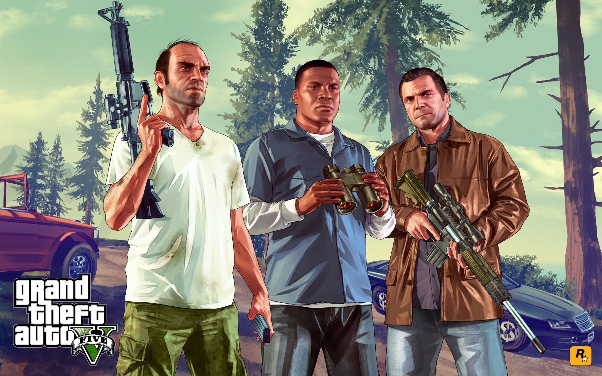 grand theft auto v rockstar games michael franklin trevor