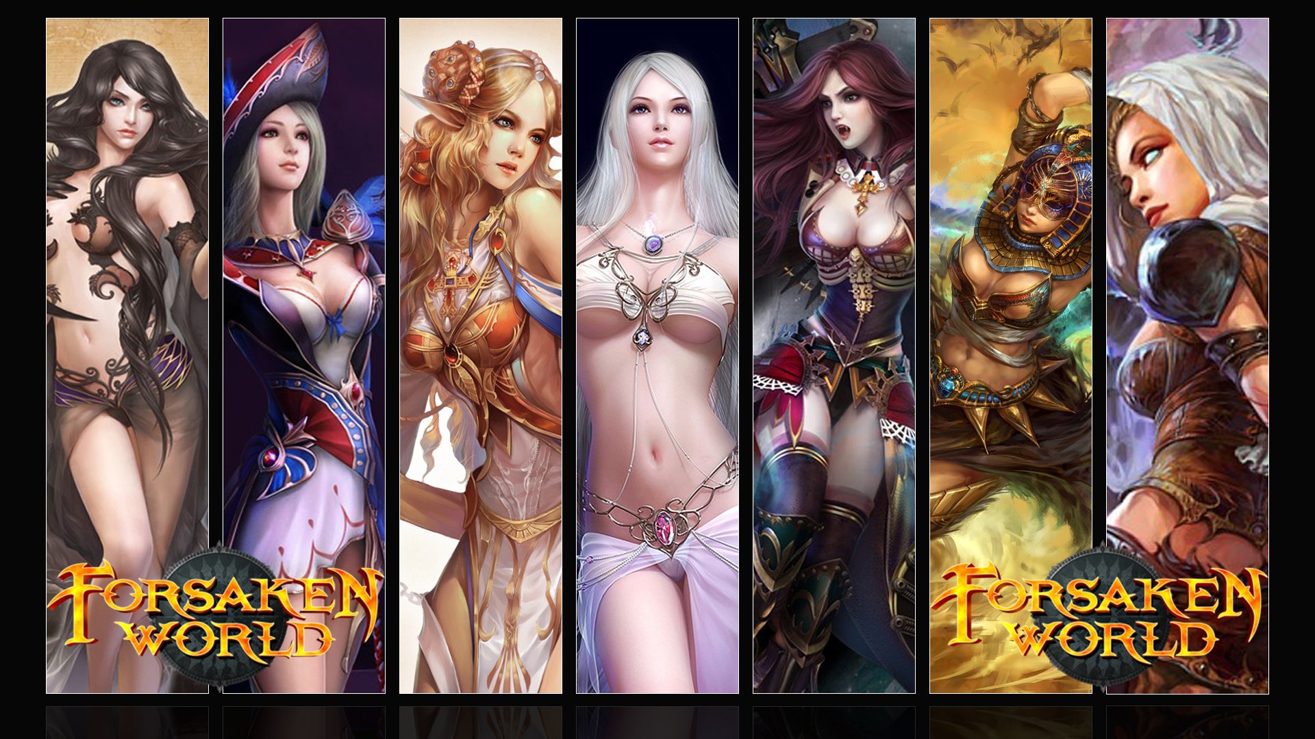 forsaken world mmorpg ragazze