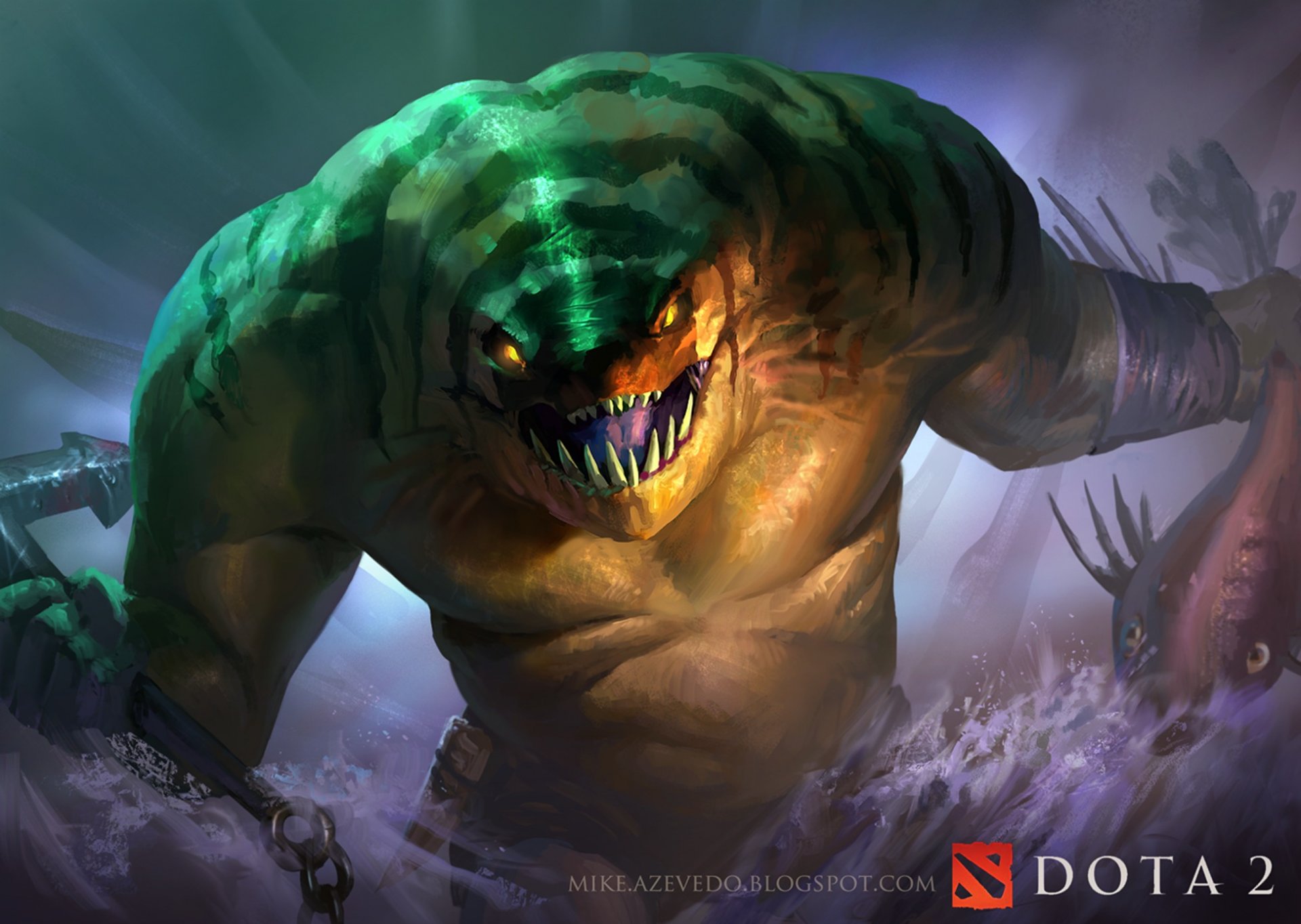 dota 2 tidehunter leviatán klklmike