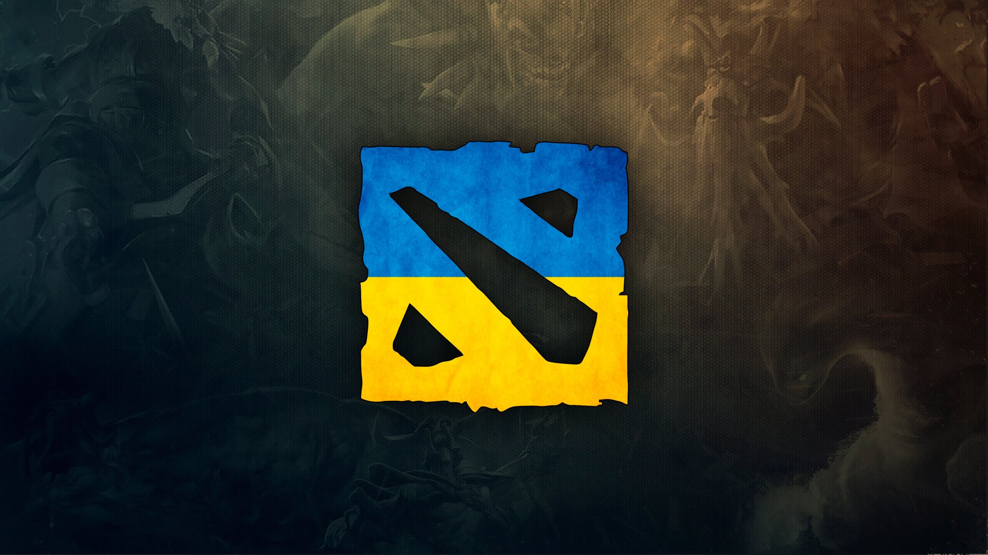 dota 2 ucrania logotipo juego