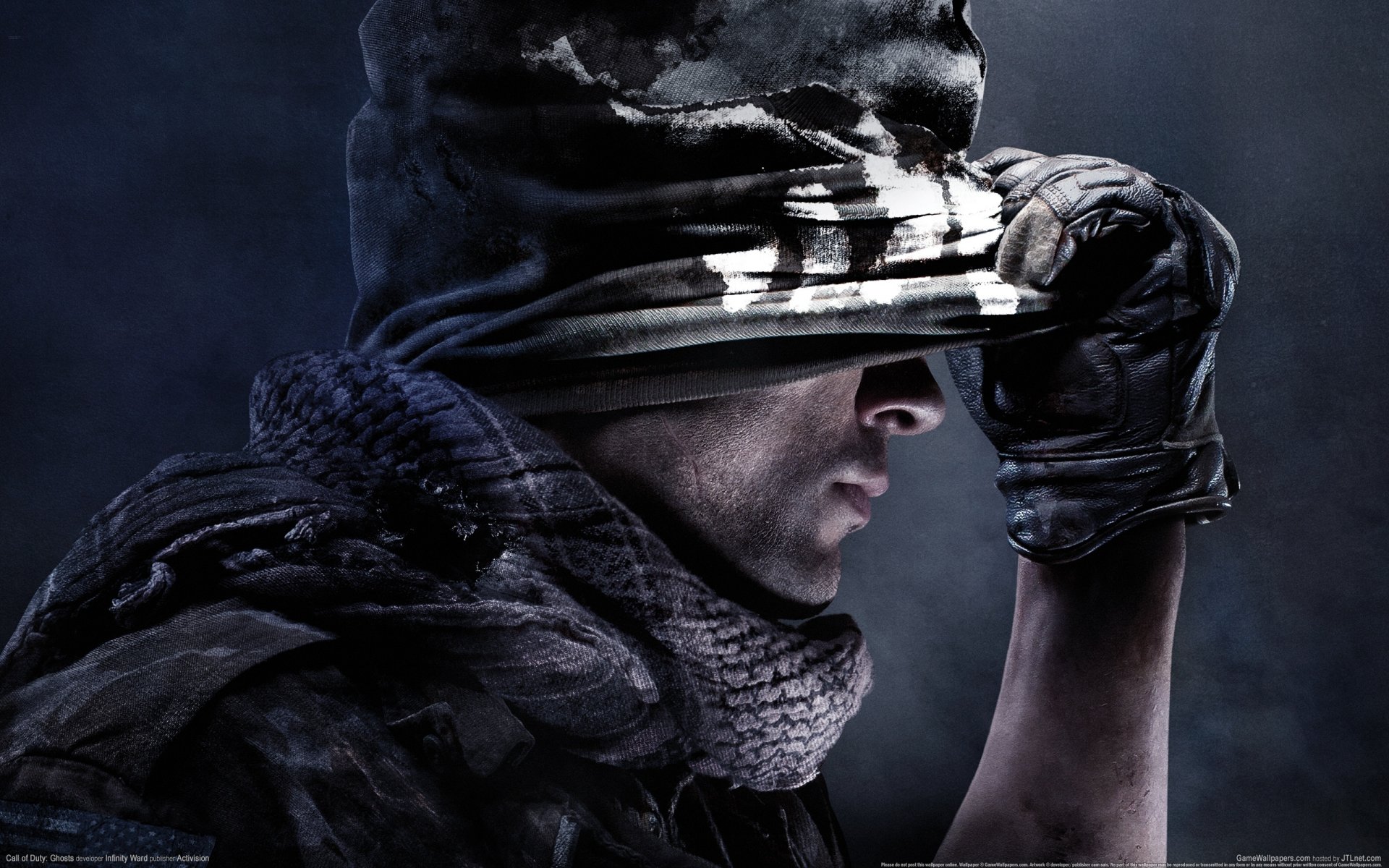 call of duty: geister soldat maske gesicht