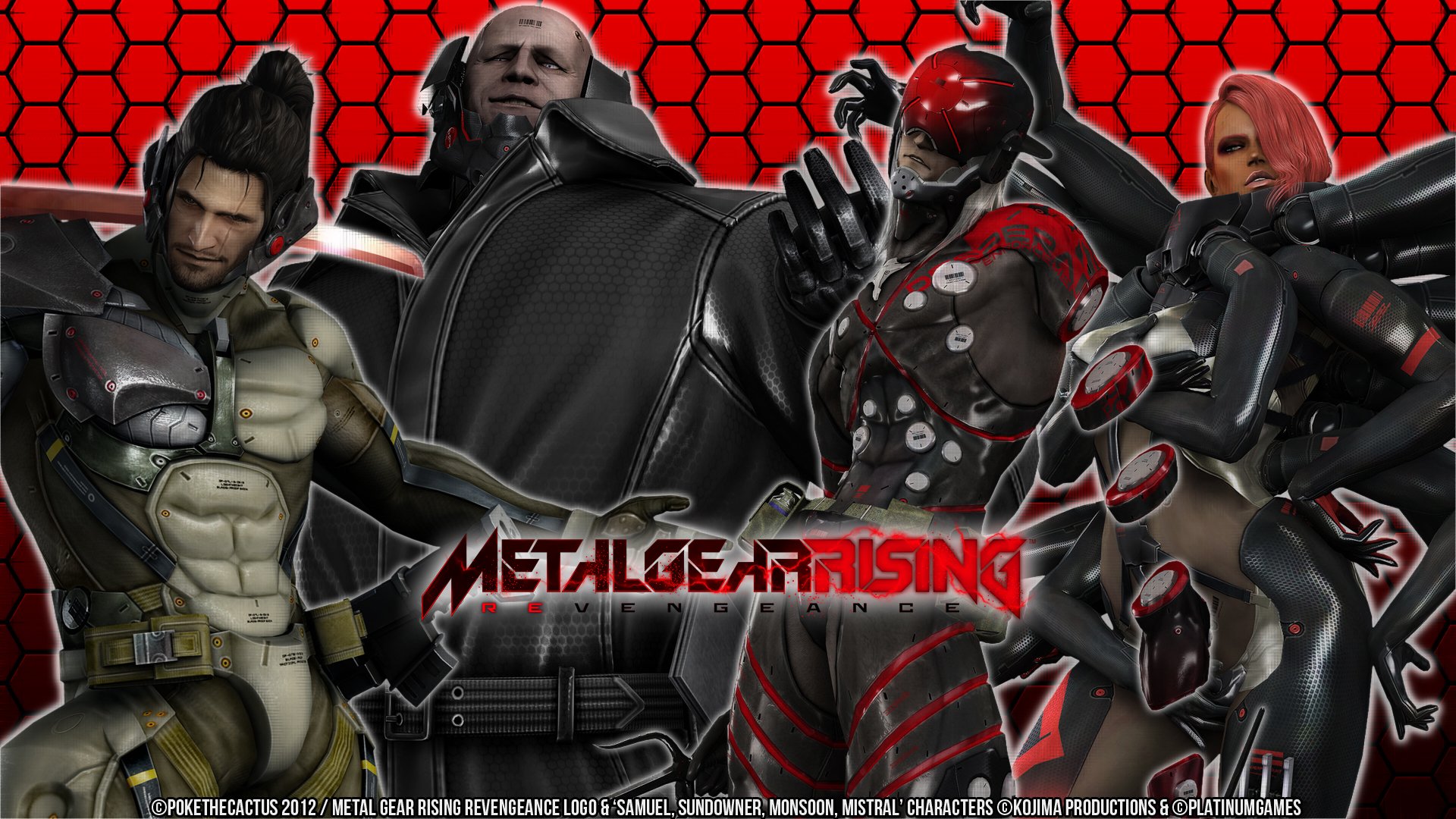 monzón maestro metal gear rising revengeance ejecutivo desesperado mystral sundowner samuel juego fondo de pantalla cibernético juego de platino samuel rodriguez cyborg ninja jetstream sam grupo de emsp jetstream doom