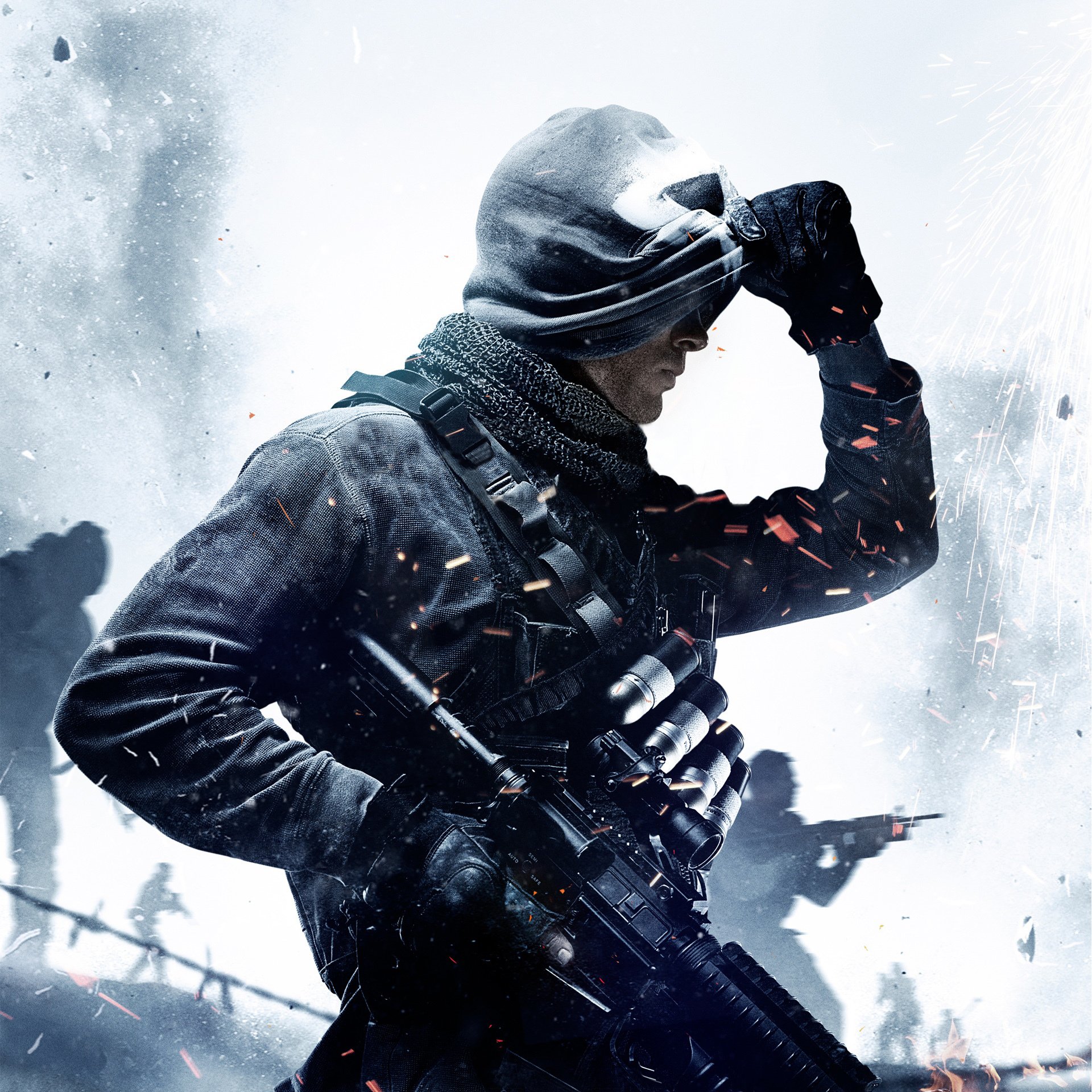 call of duty: ghosts call of duty: ghosts activision infinity ward soldat waffe maske militär ausrüstung