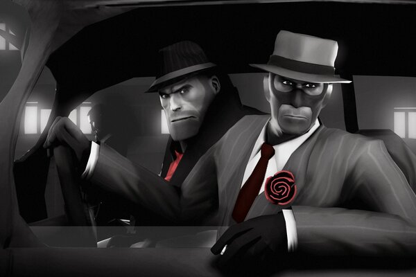 Spion im Smoking team fortress 2