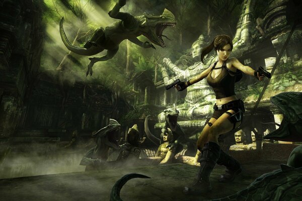 Hintergrundbilder von Lara Croft: Die Grabräuberin