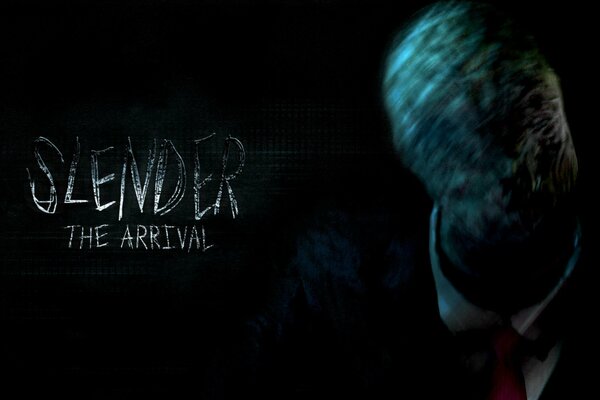 Art for the horror film Slender Arrival