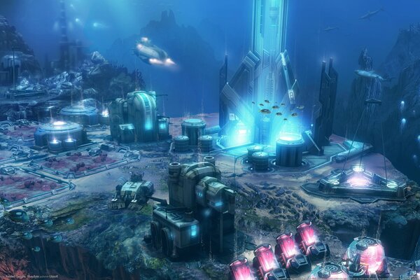 Anno 2070 blue deep ocean ubisoft