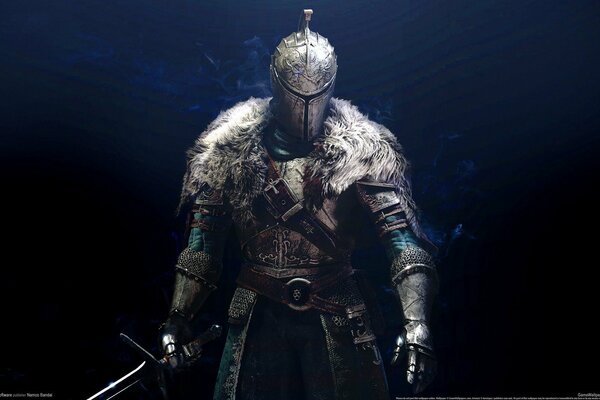 Game dark souls 2 knight in armor