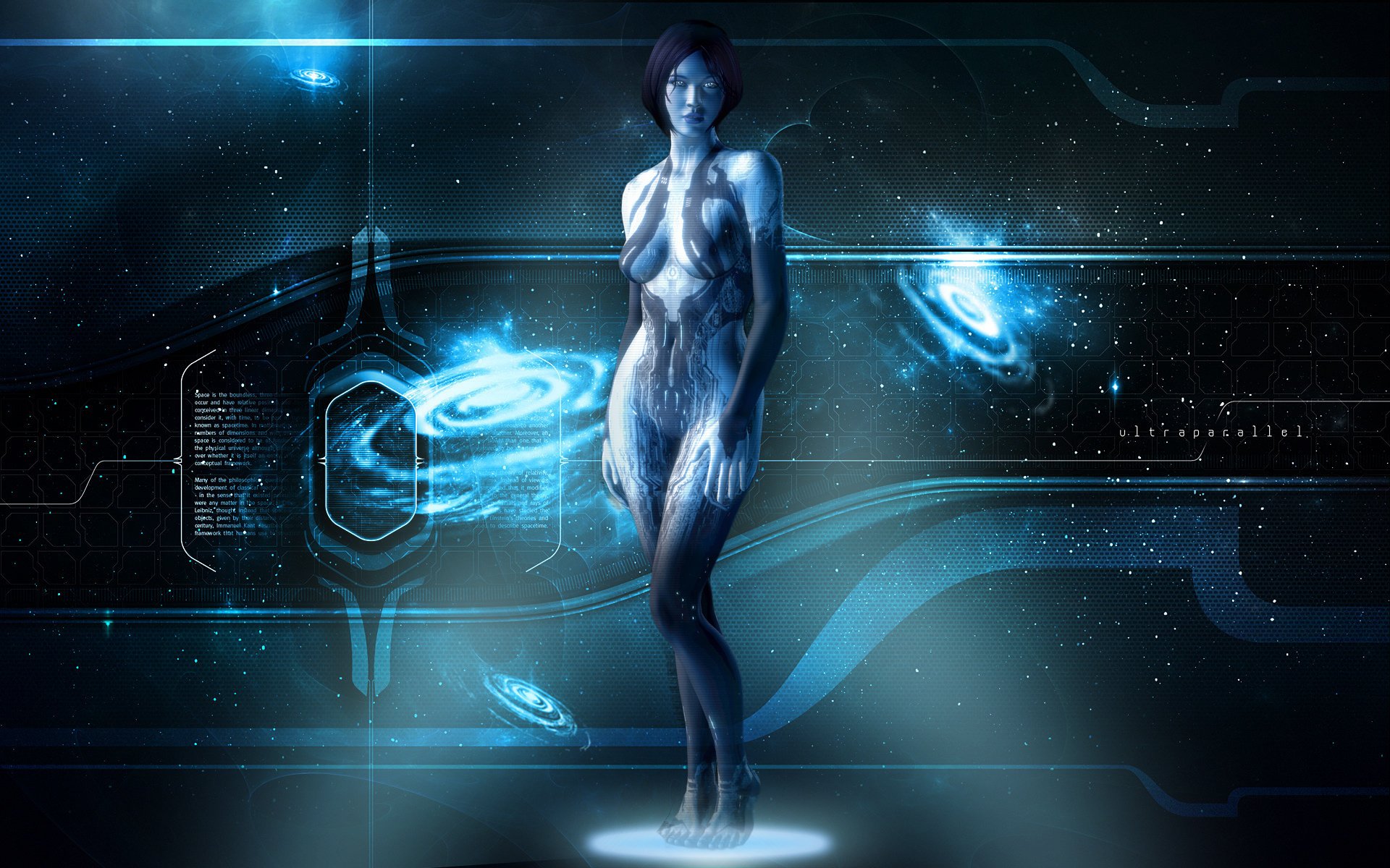 halo 4 cortana xbox 360 ologramma