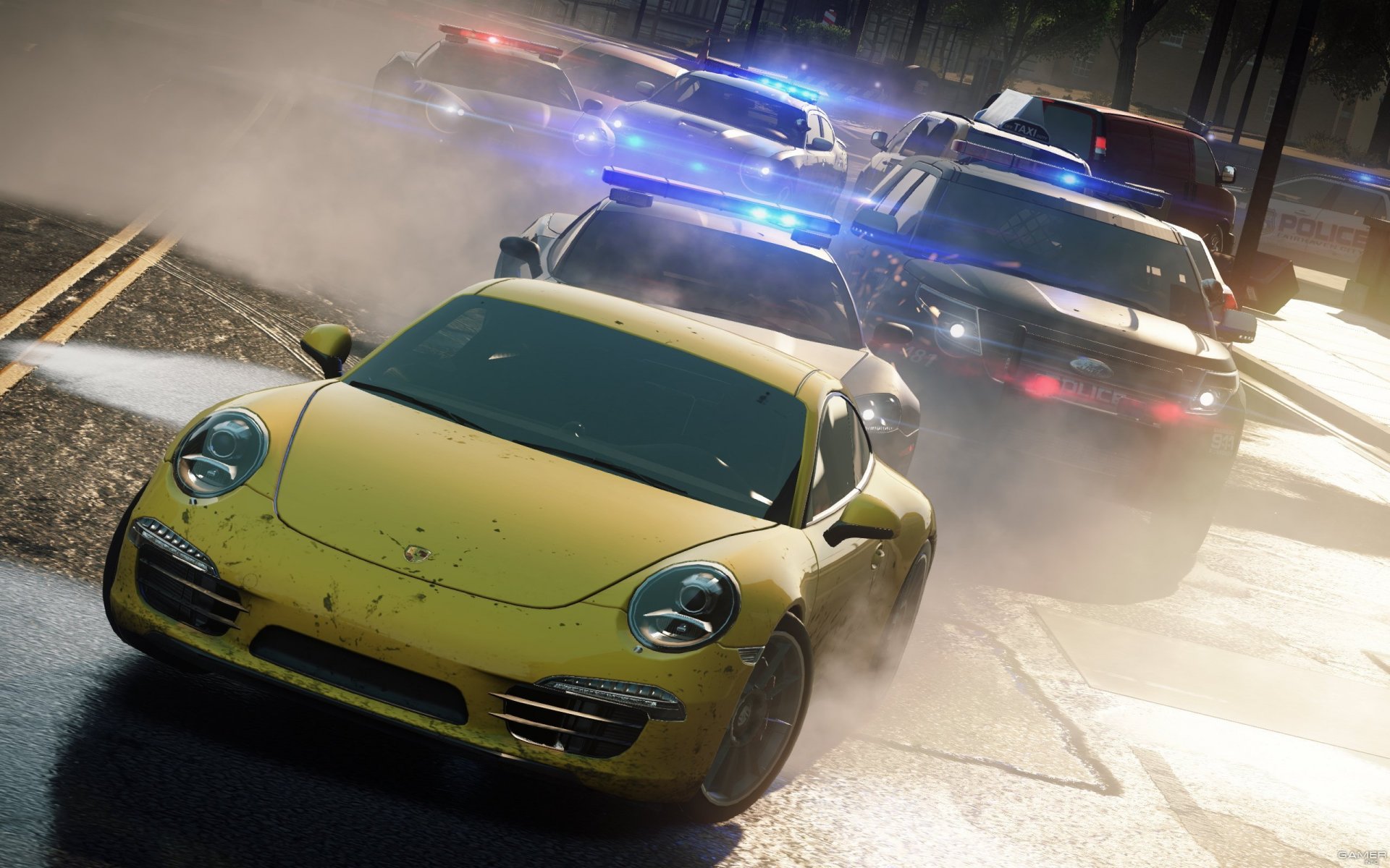 need for speed most wanted 2012 911 chasse flics course ville