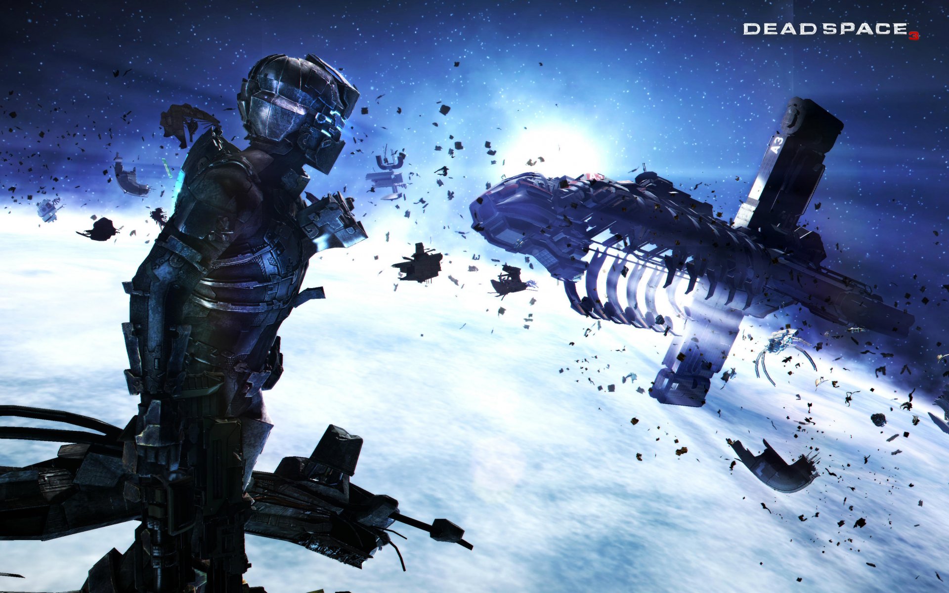 2013 dead space 3 игра космос космический крабль
