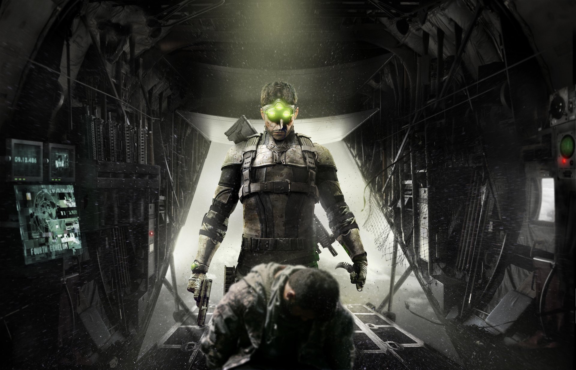 plinter cell de tom clancy negro sem fisher agente