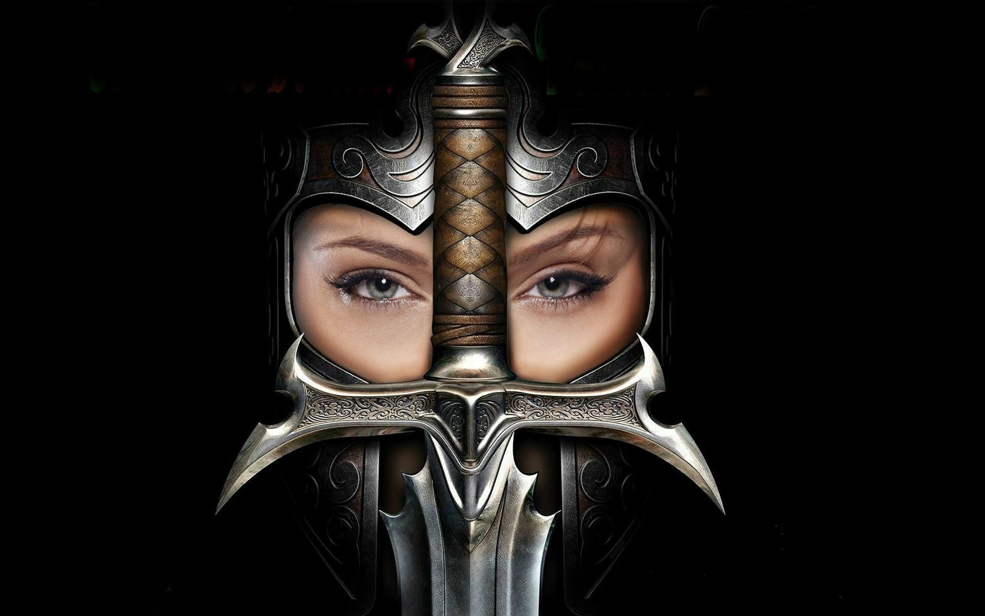kult: königreiche der häresie schwert helm mädchen