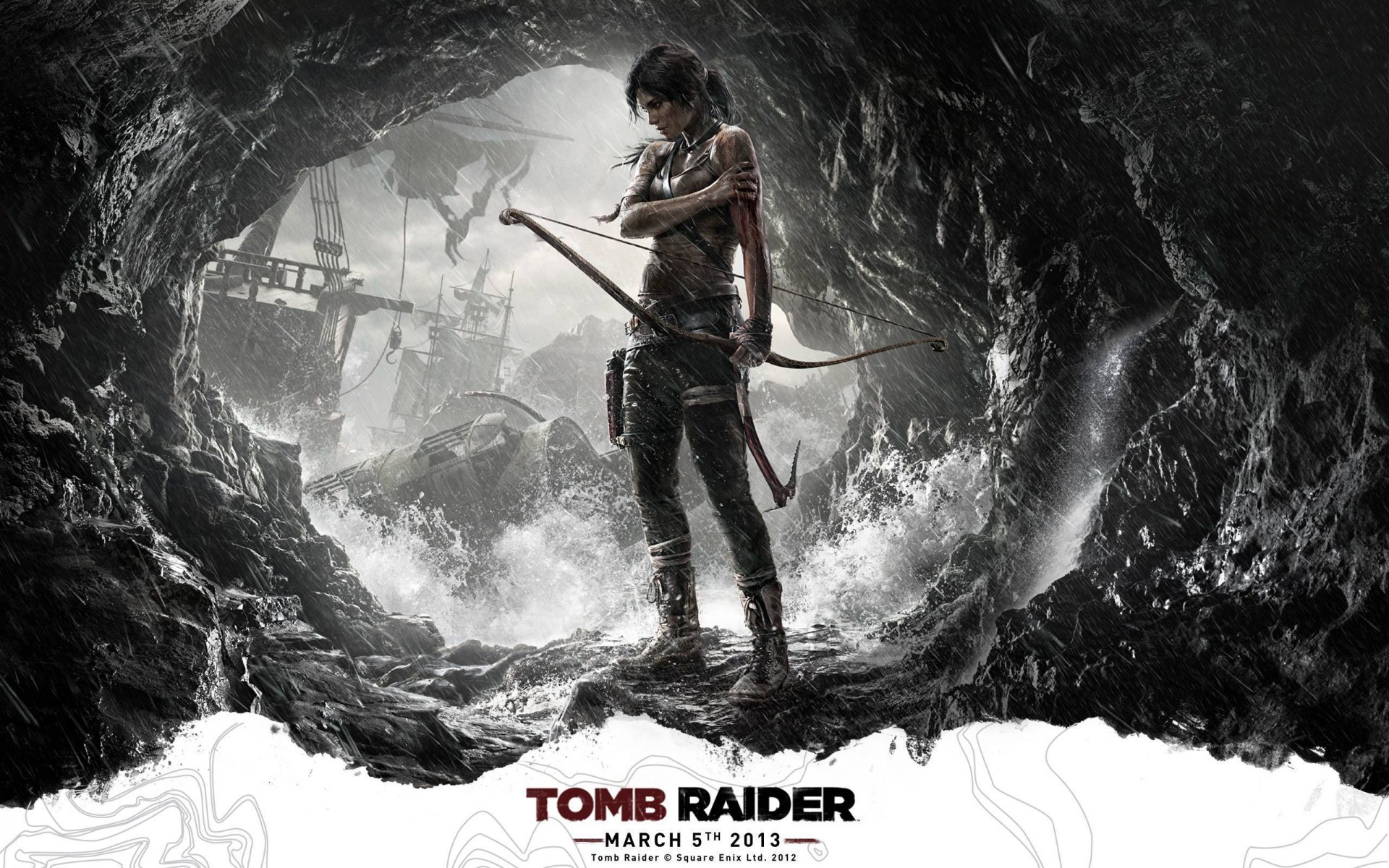 crystal dynamics square enix jeu tomb raider 2013