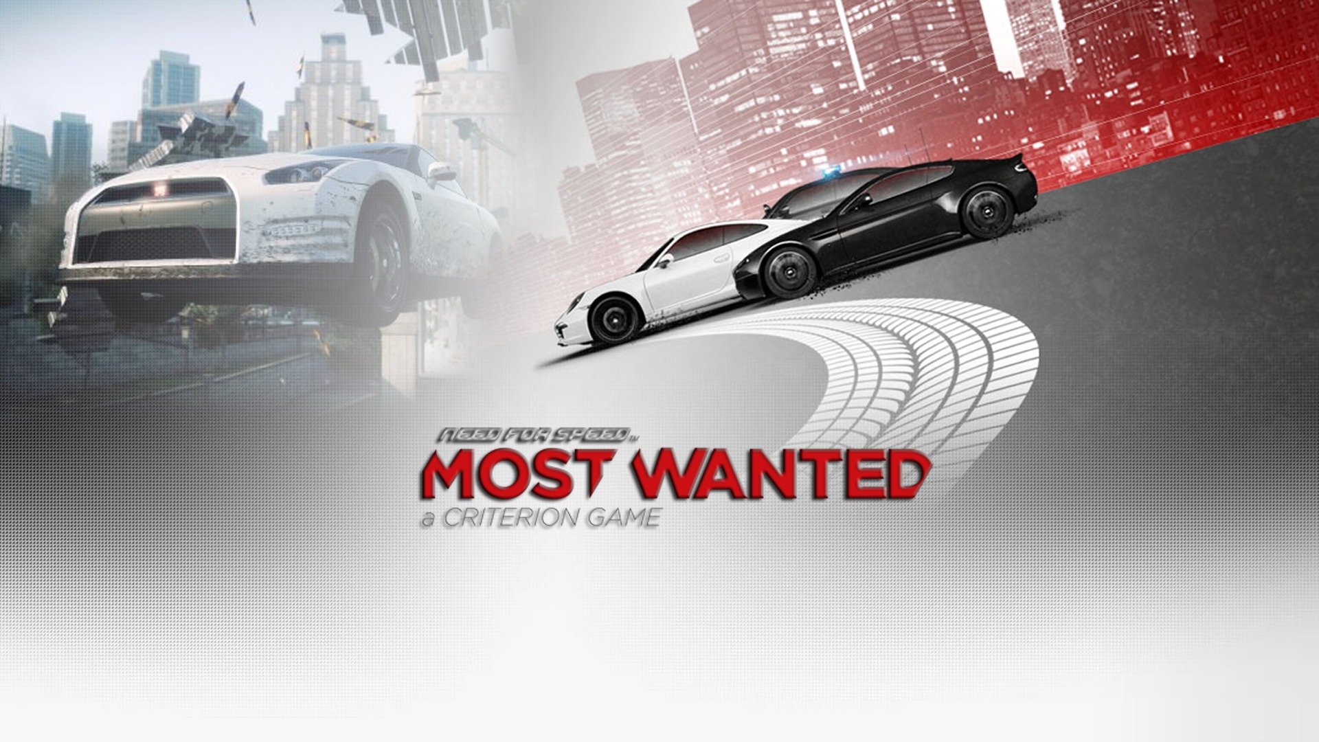 bisogno di velocità most wanted 2 ea corsa sfondo iscrizione