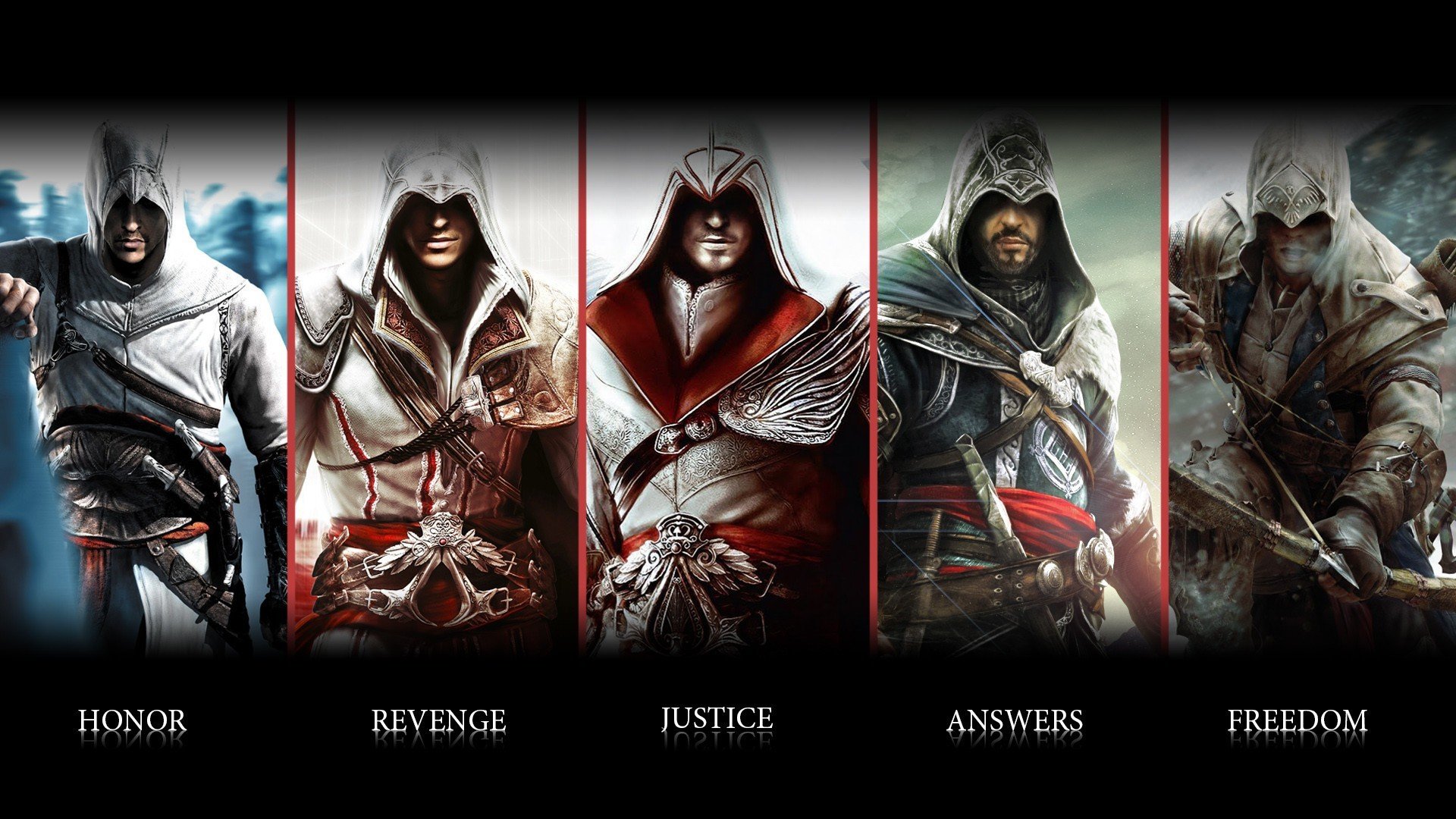 assassins creed ezio connor altair ubisoft animus asesino hoja arma